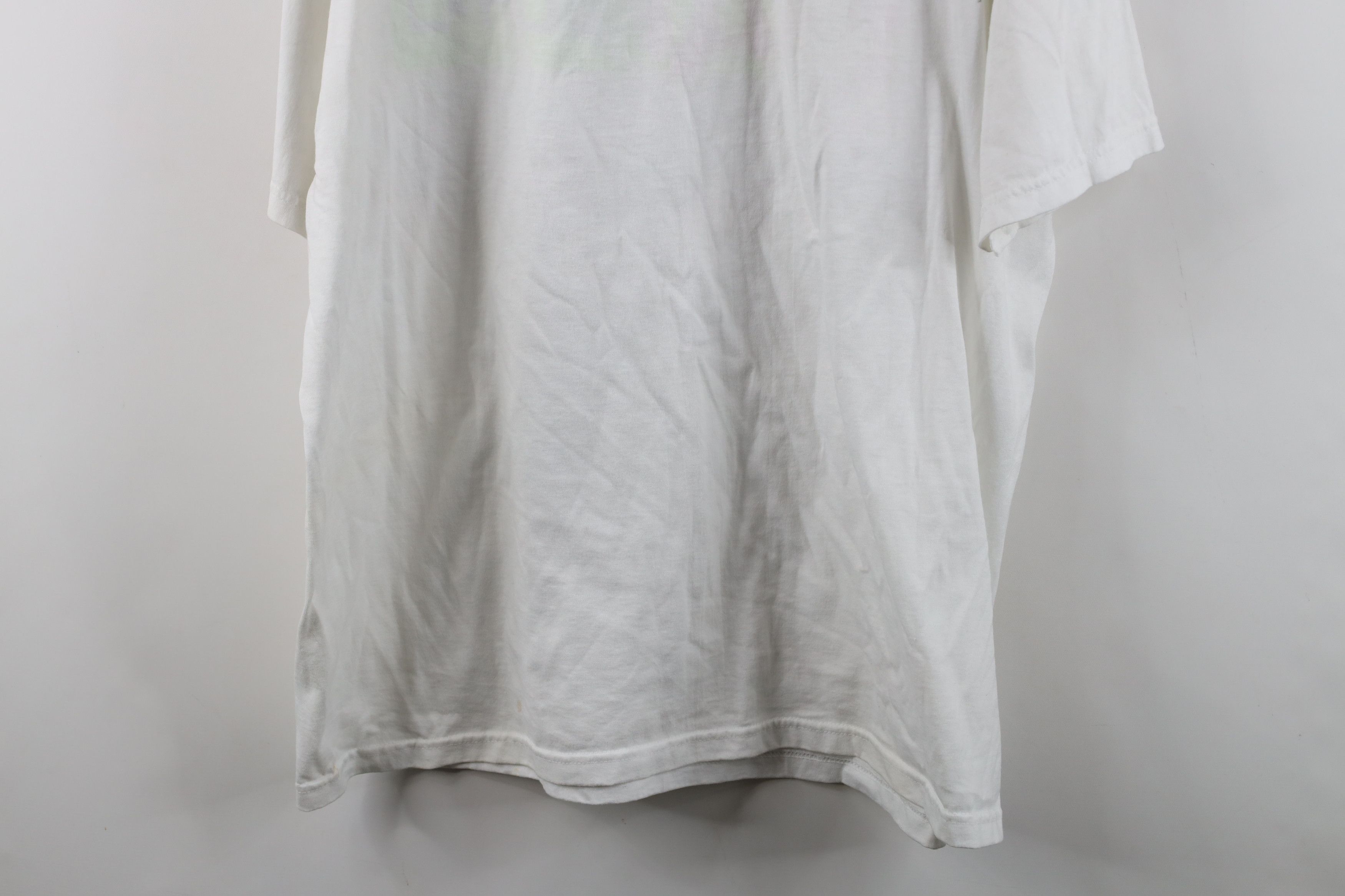 Vintage Vintage 90s Streetwear Radio Hip Hop Rap Tee T-Shirt White Size US XL / EU 56 / 4 - 12 Thumbnail