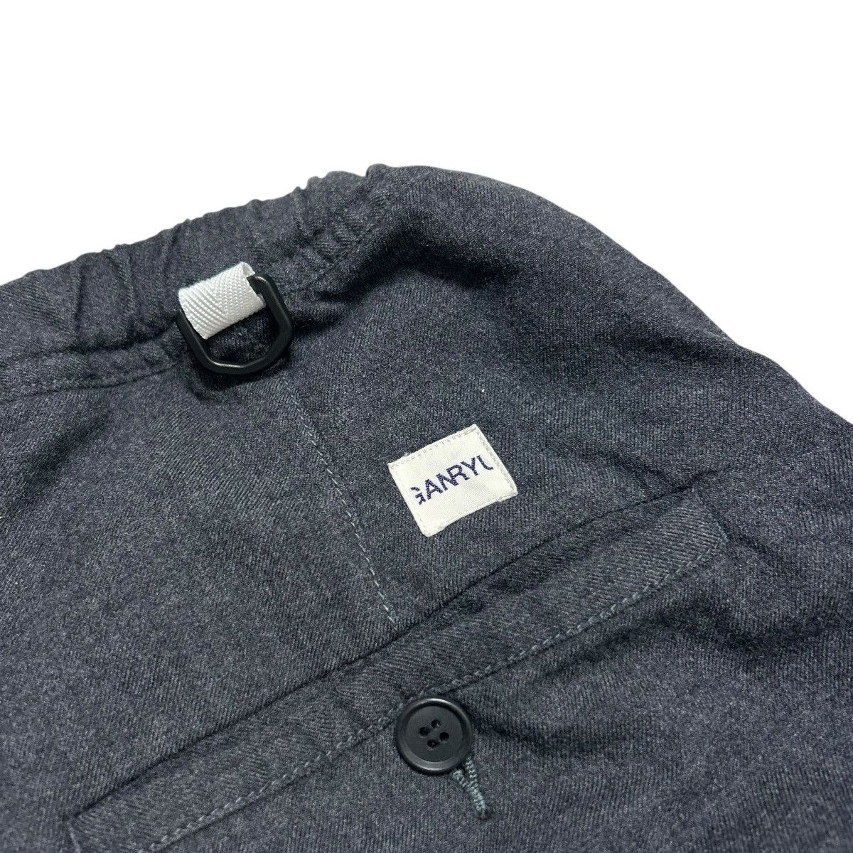Comme des Garcons 554 Comme Des Garcons GANRYU pants trousers men gray wool Size US 28 / EU 44 - 3 Thumbnail
