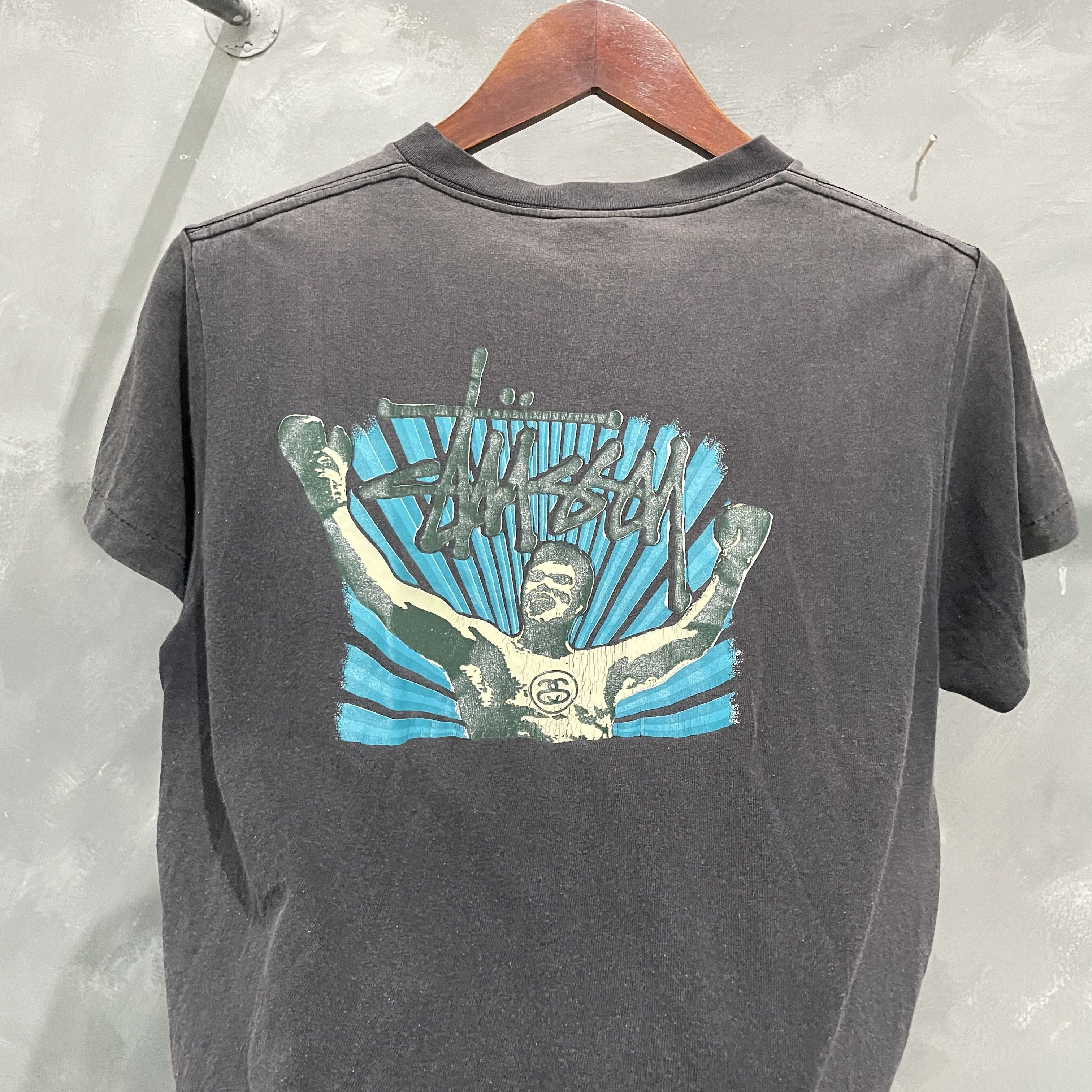 Stussy Rare Vintage 90s Stussy Muhammad Ali ERD Grunge Size US M / EU 48-50 / 2 - 6 Thumbnail