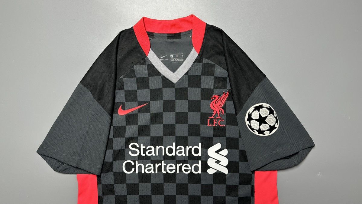 Vintage LIVERPOOL NIKE 2020/2021 SOCCER THIRD JERSEY #20 DIOGO JOTA Size US M / EU 48-50 / 2 - 3 Thumbnail