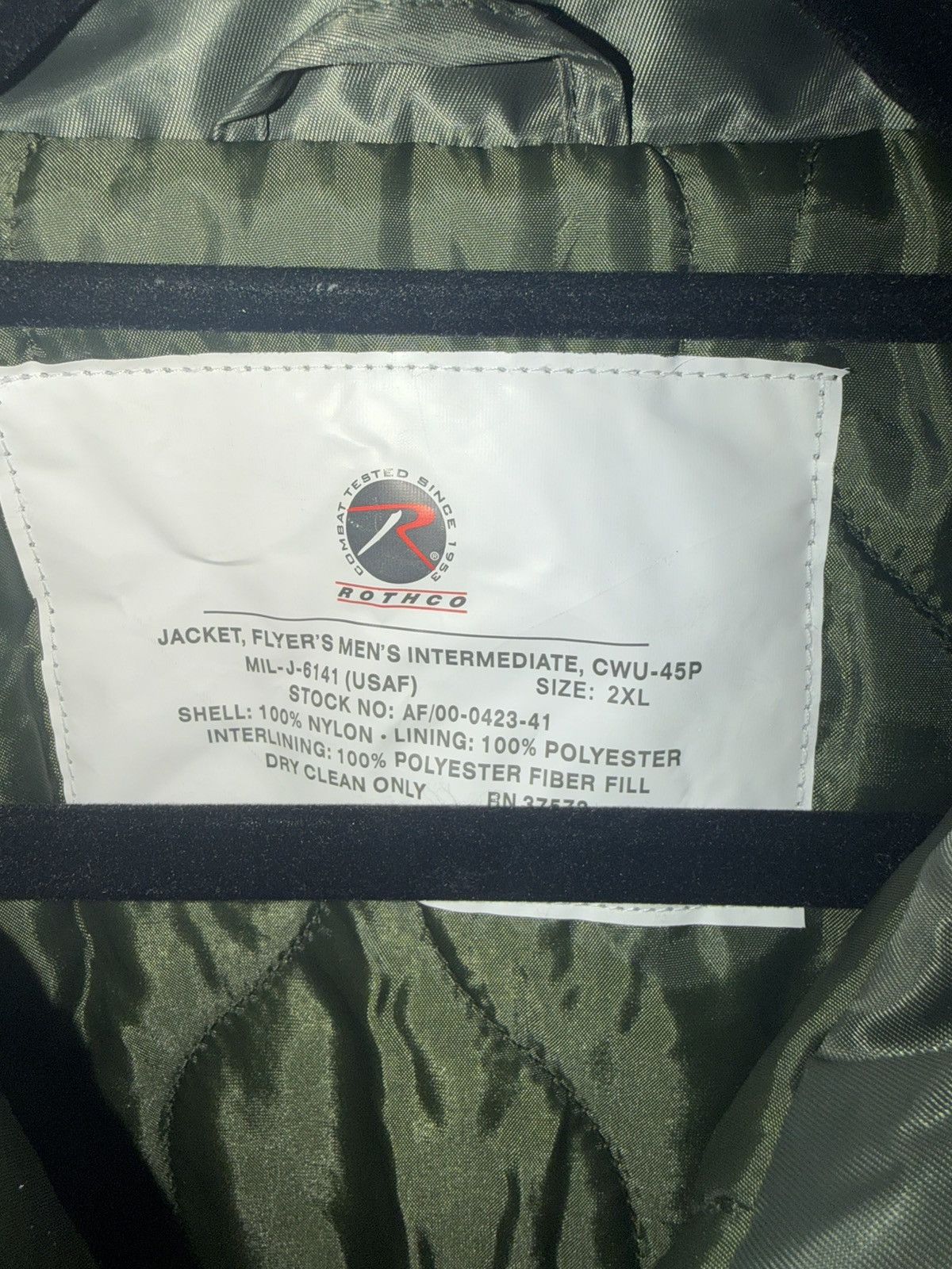 Rothco Rothco Bomber Jacket Size US XXL / EU 58 / 5 - 2 Thumbnail