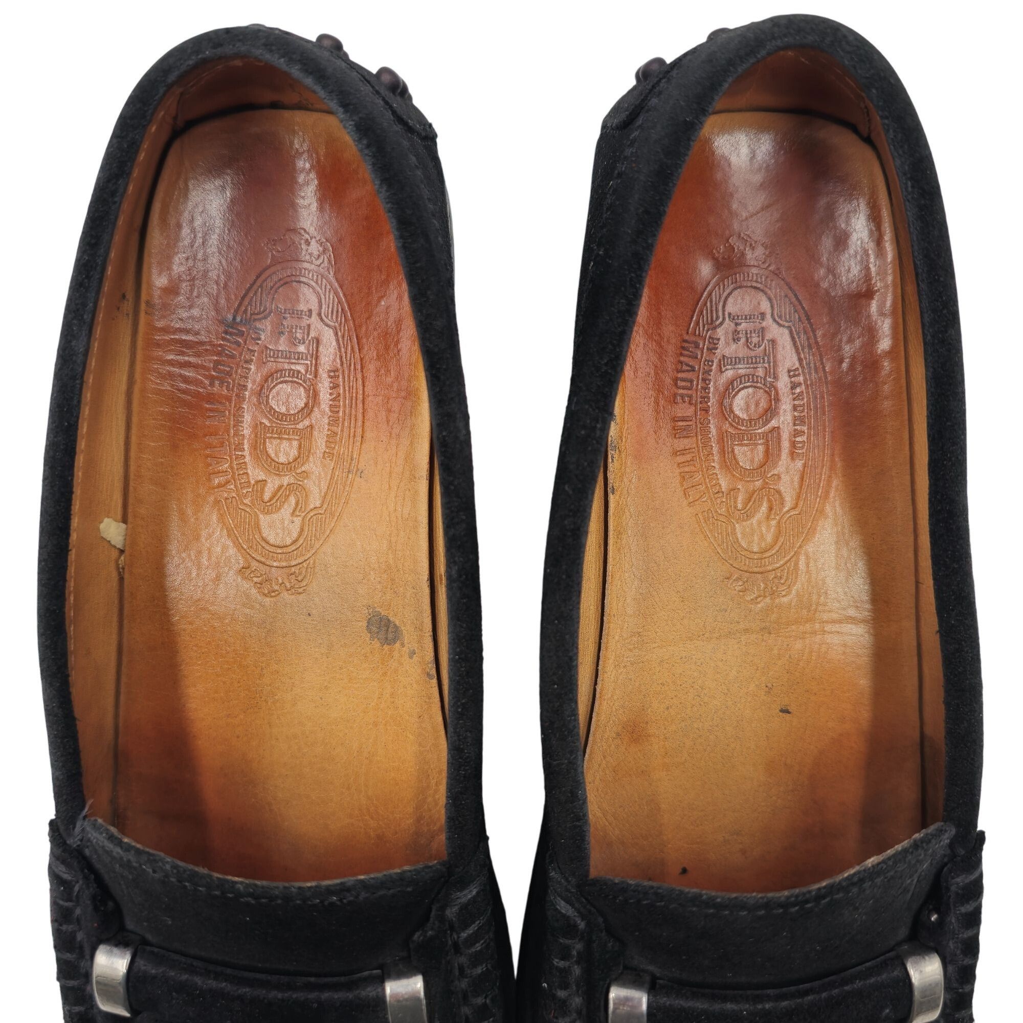 Tod's Tods Italy Womens 8 Black Suede Leather Dress Shoes Flats Size US 8 / IT 38 - 7 Thumbnail