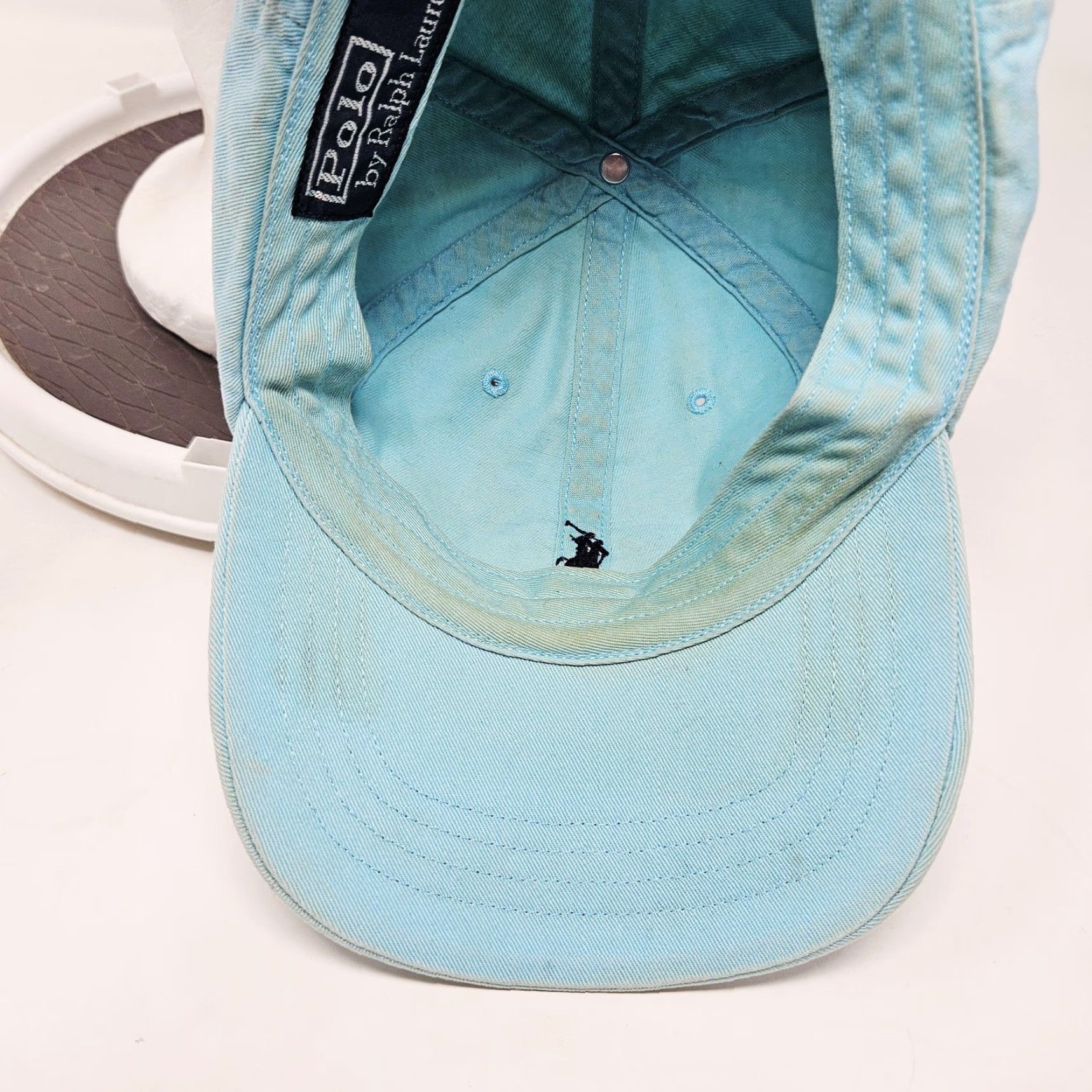 Polo Ralph Lauren Polo Ralph Lauren Hat Cap Baseball Strap Back One Size Blue Mens Pony Logo Size US M / EU 48-50 / 2 - 7 Thumbnail