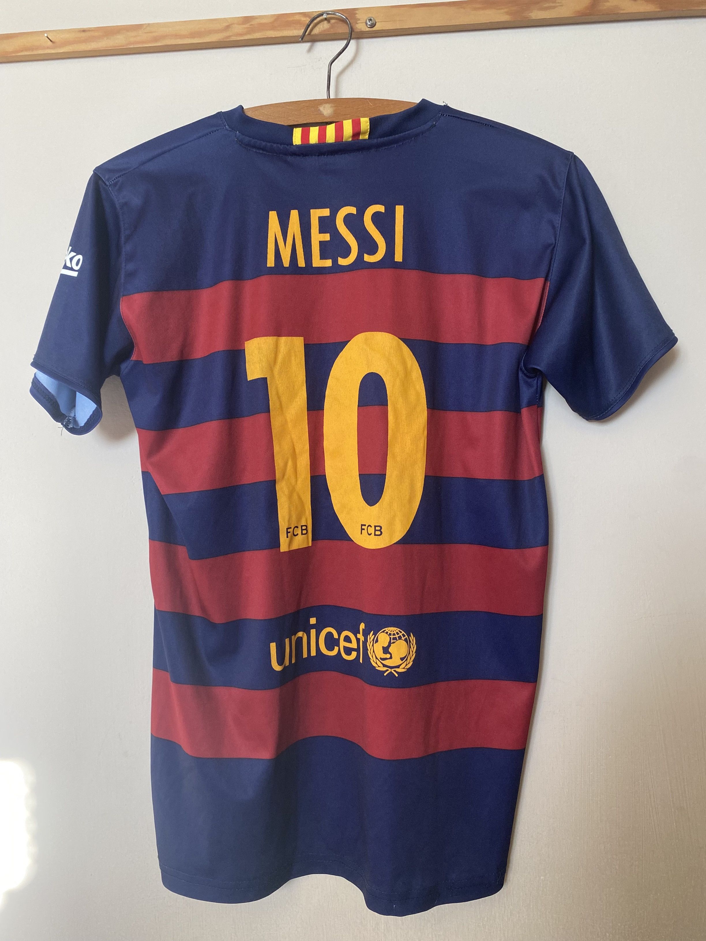 Other F.C. BARCELONA 2015 - 2016 #10 MESSI - S - UNIQUE Size US S / EU 44-46 / 1 - 1 Thumbnail