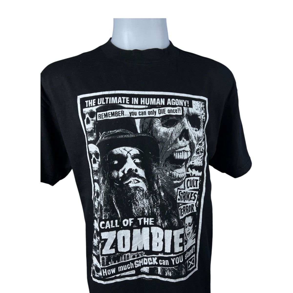 Band Tees × Vintage Rob Zombie Rock Tour Vintage Band tees 90s T-Shirt Size US L / EU 52-54 / 3 - 7 Thumbnail