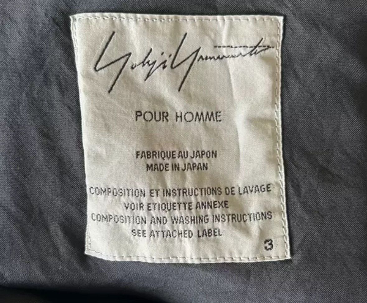 Yohji Yamamoto Yohji Yamamoto 14ss Rainy Zipper Short Jacket 2412-Nextarrow Size US L / EU 52-54 / 3 - 6 Thumbnail