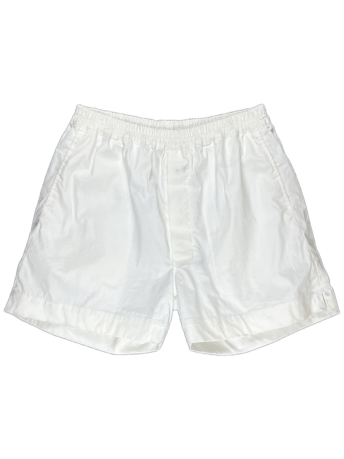 image of Ss15 Rick Owens Faun Boxer Shorts Mainline White, Men's (Size 32)