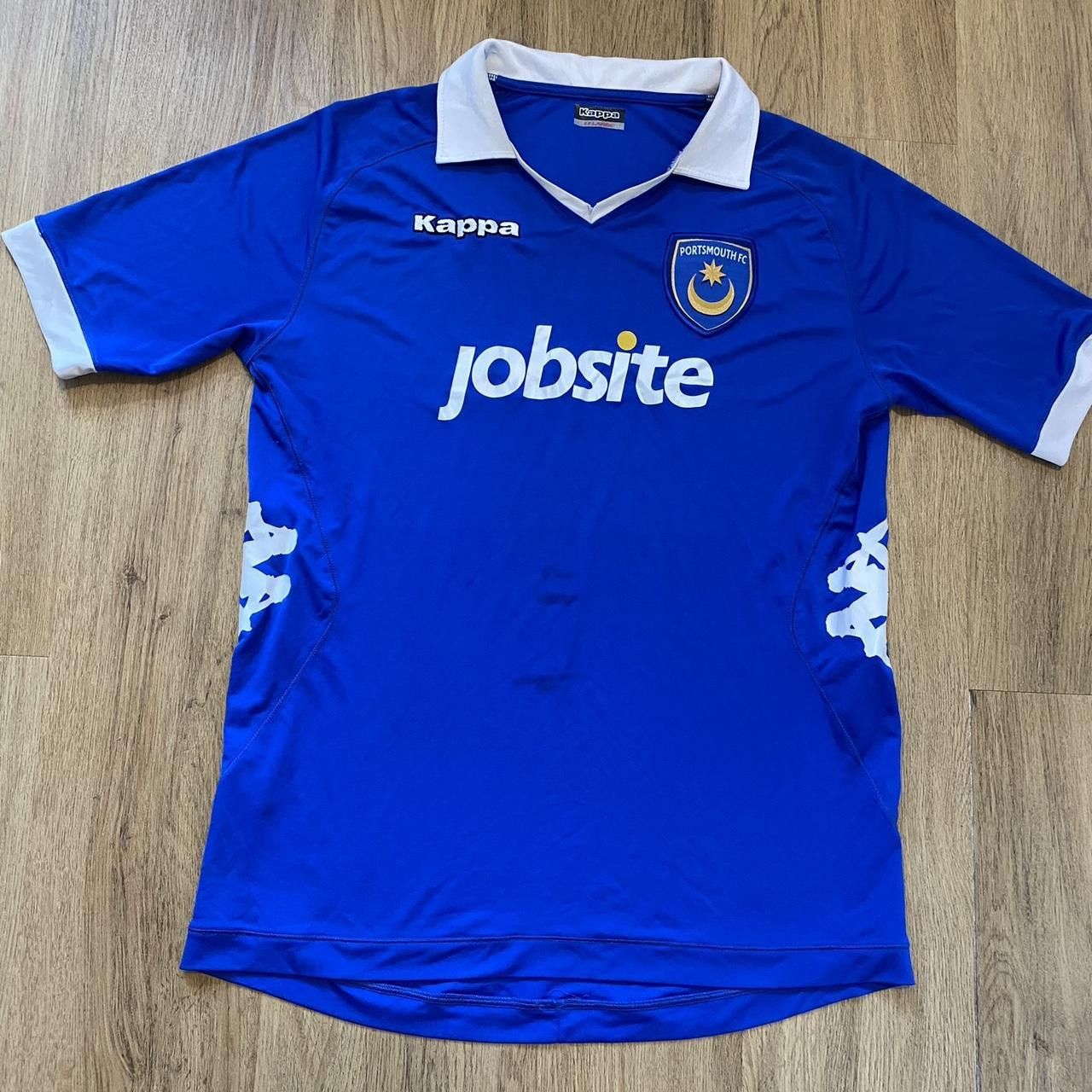 Kappa 2012-13 Portsmouth Kappa Home Football Shirt Premier League Size US XXL / EU 58 / 5 - 1 Thumbnail