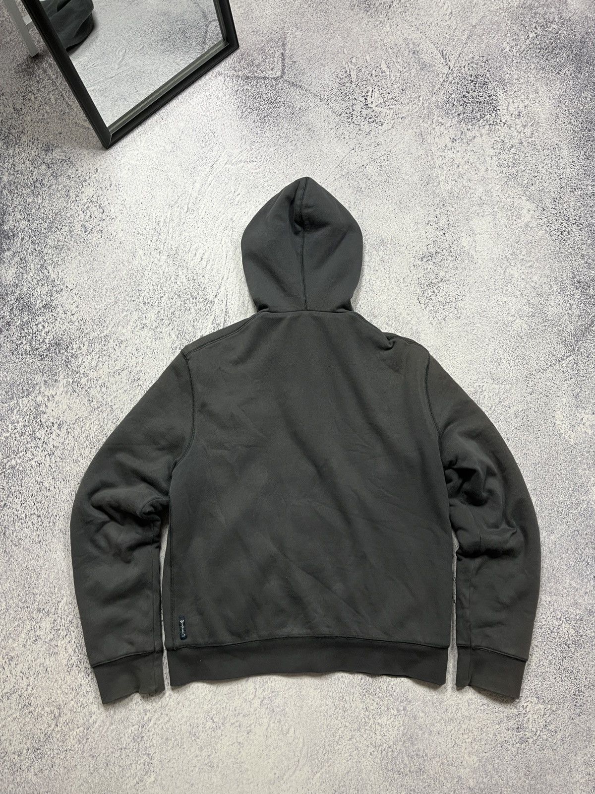 Giorgio Armani × Japanese Brand Armani Jeans Faded Japanese Fur Zip Hoodie Sherpa Jacket Size US M / EU 48-50 / 2 - 15 Thumbnail