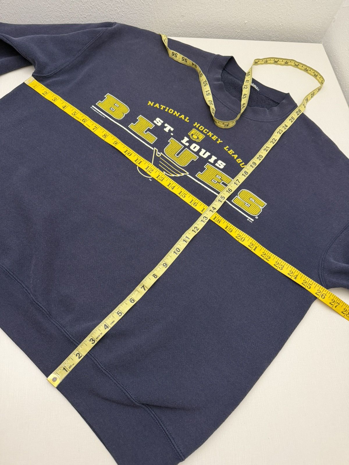 NHL Vintage 90s St. Louis Blues Hockey NHL Crewneck Size XL Size US XL / EU 56 / 4 - 5 Thumbnail
