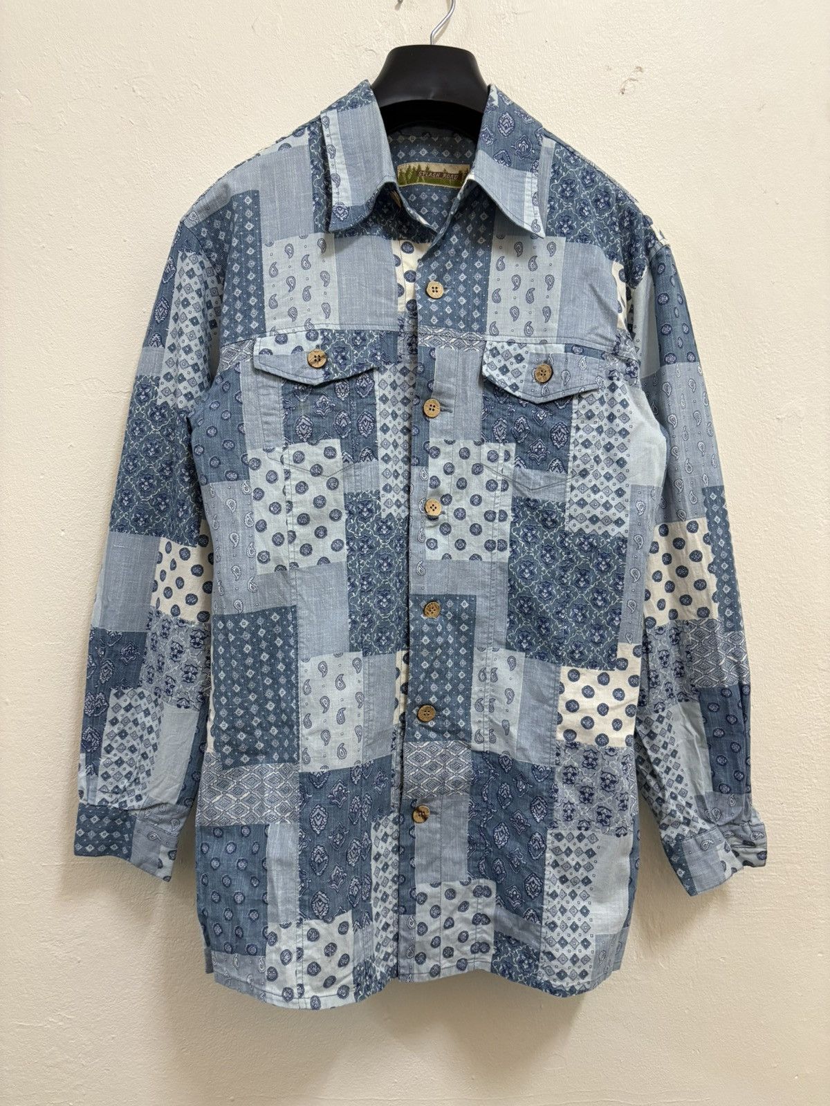Kapital Kapital Style Paisley Bandana Gauze Chambray Flannel Linen Size US S / EU 44-46 / 1 - 1 Thumbnail