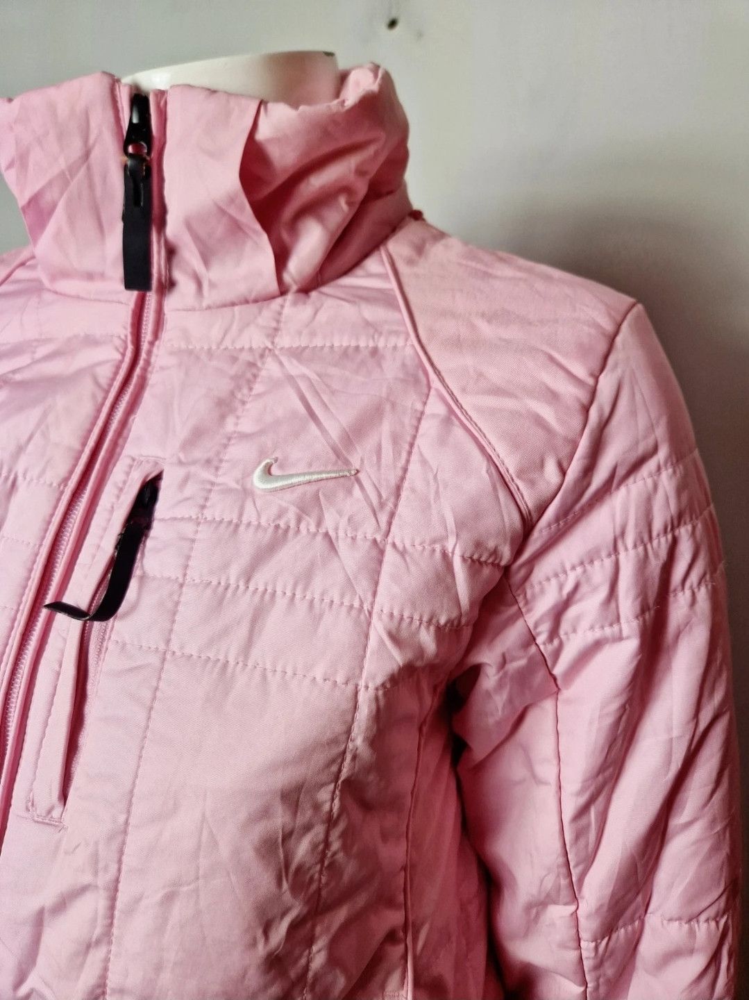 Nike Nike vintage pink puffer bomber jacket y2k 2000s Size S / US 4 / IT 40 - 7 Thumbnail