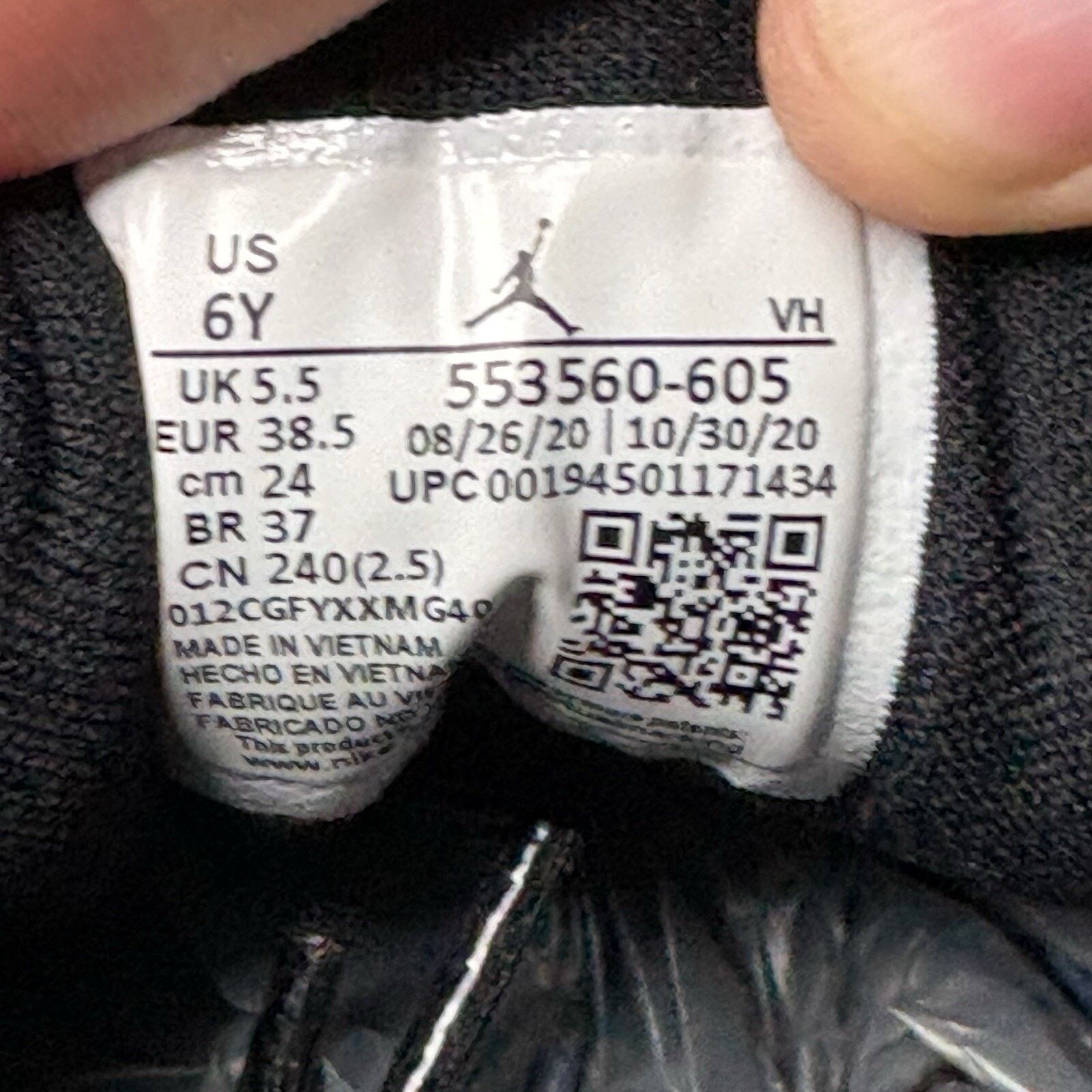 Nike Size 6 - Jordan 1 Low Bred Size US 6 / EU 39 - 7 Thumbnail