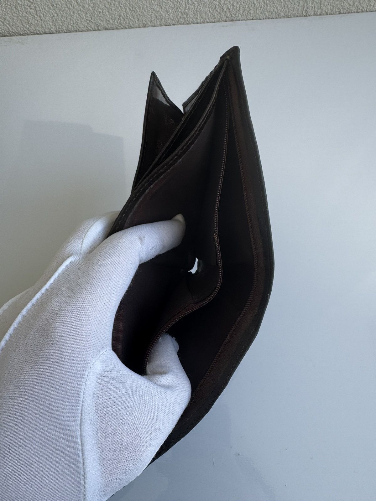 Camel Camel Black Leather Wallet Bifold Size ONE SIZE - 8 Thumbnail
