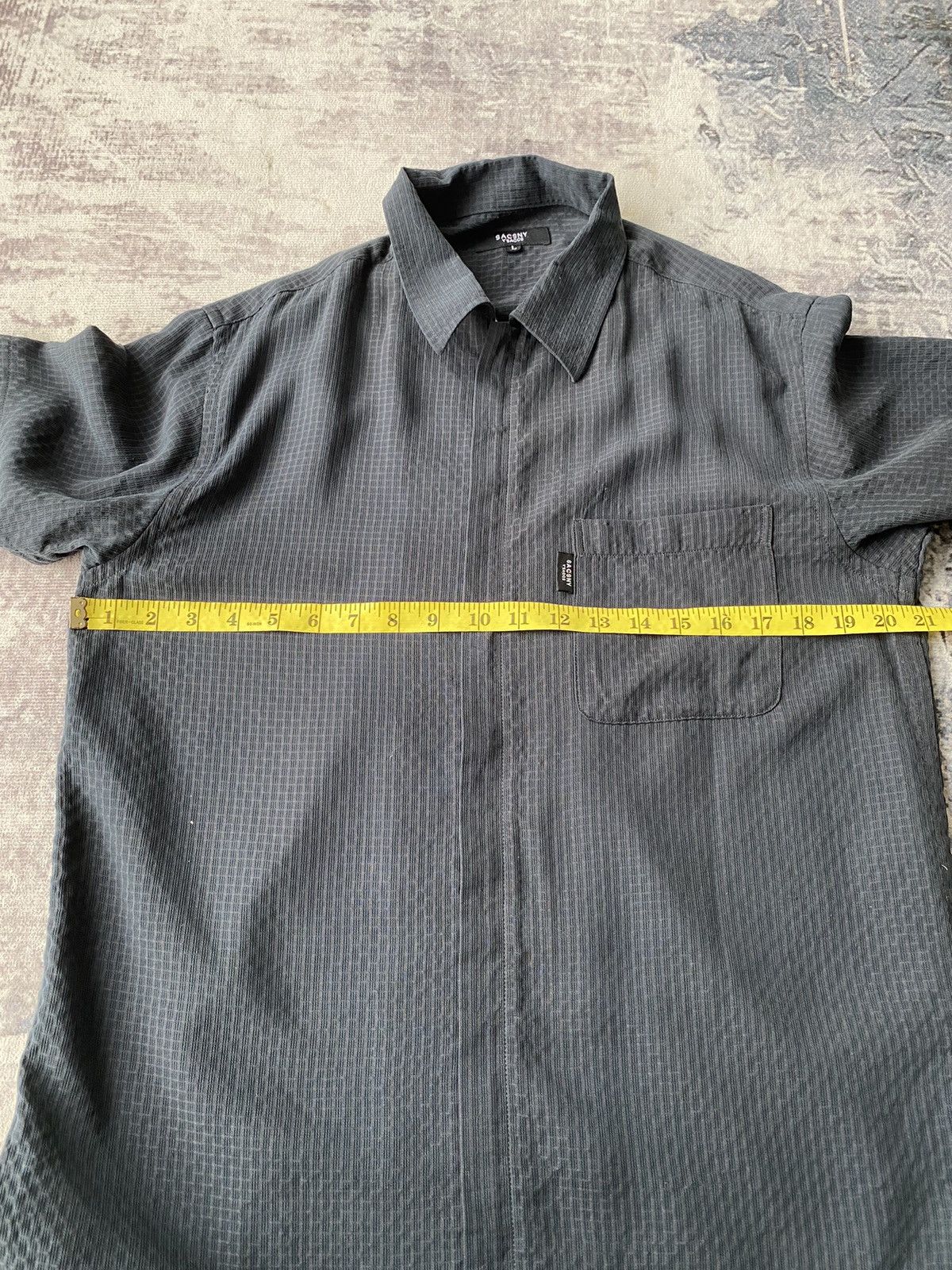 Y's × Y's for Men × Yohji Yamamoto VINTAGE SACSNY Y’SACCS SHIRT ZIPPER BY YOHJI YAMAOTO Size US L / EU 52-54 / 3 - 6 Thumbnail
