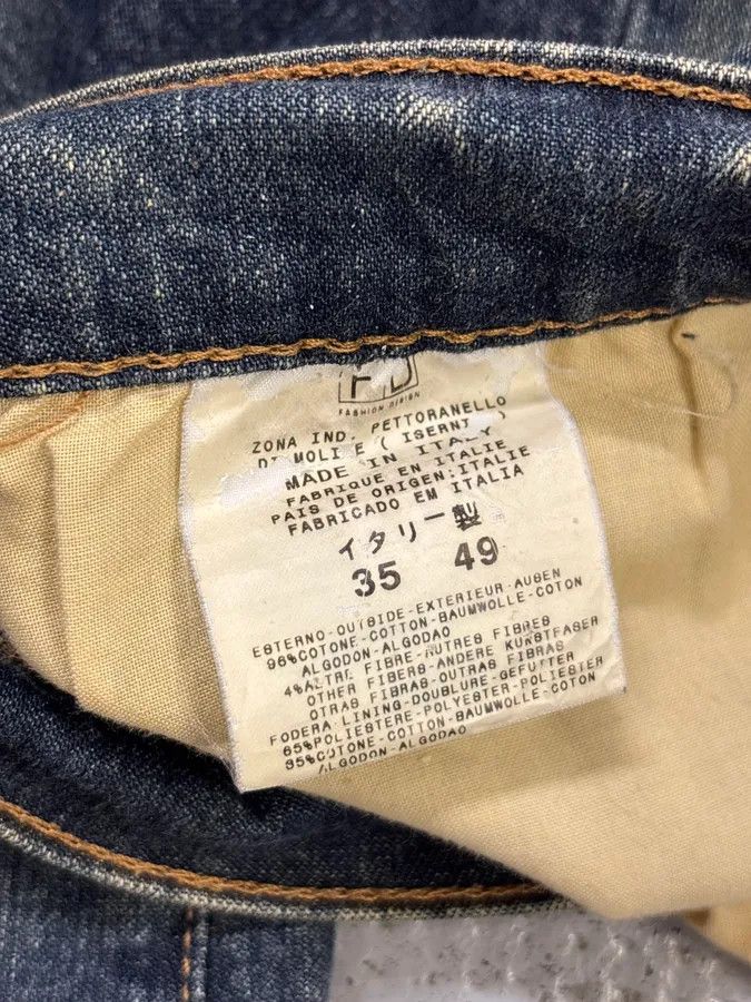 Just Cavalli 2000s Cavalli Blue Denim Washed Jeans Size US 32 / EU 48 - 10 Thumbnail