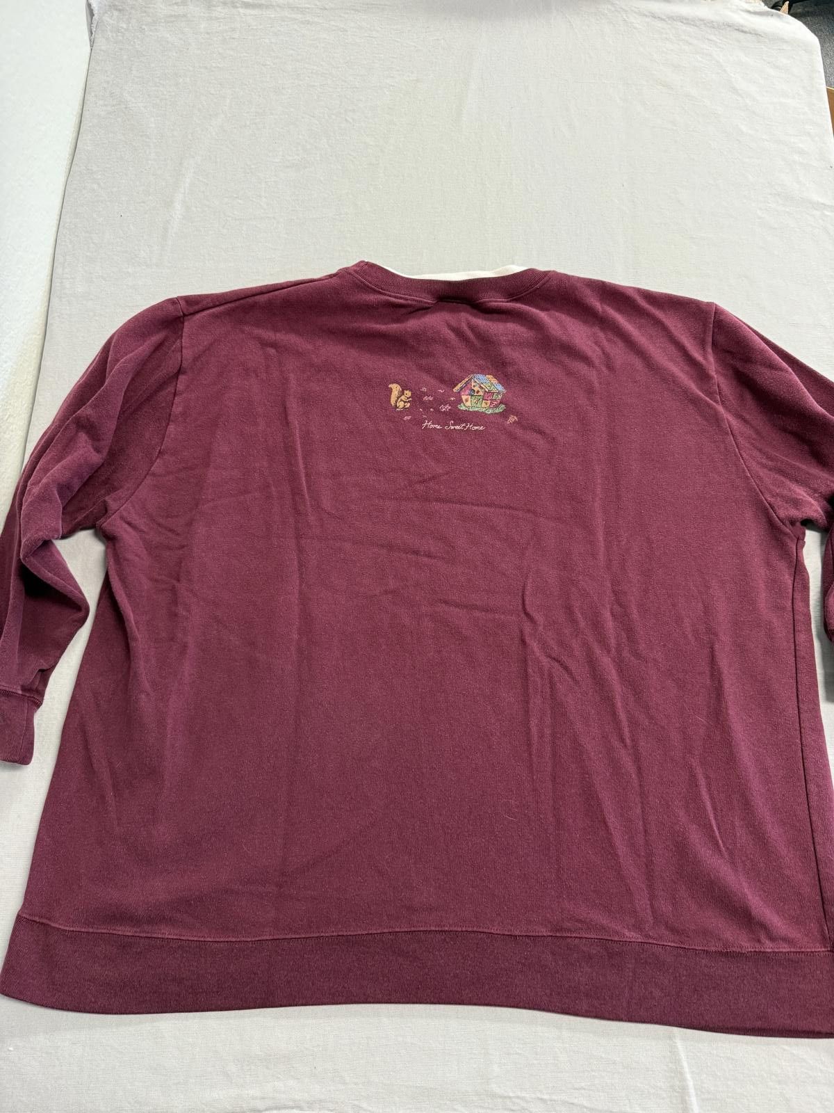 Designer Vintage 90s Bobbie Brooks Crewneck Harvest Time Fall XL Size XL / US 12-14 / IT 48-50 - 2 Thumbnail