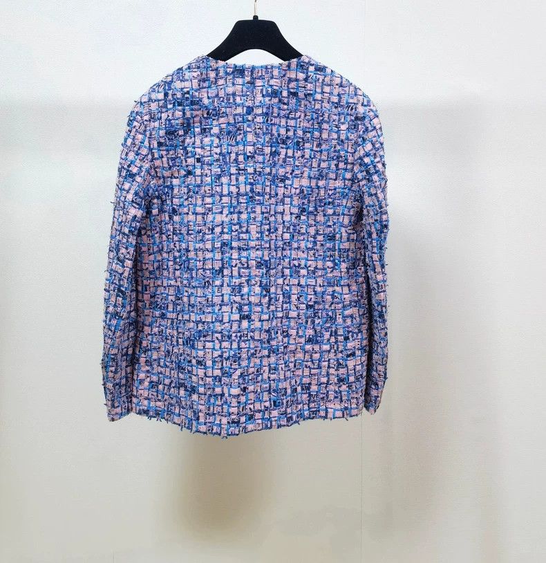 Chanel Chanel 21 Spring and Summer Preview Purple Mosaic Woven Co Size XXS / US 00 / IT 34 - 3 Thumbnail