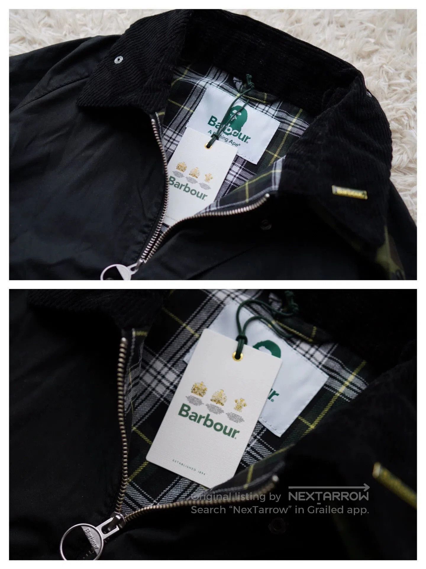 Barbour Multi Camo Accent Casual Jacket Size M. Size US M / EU 48-50 / 2 - 2 Thumbnail