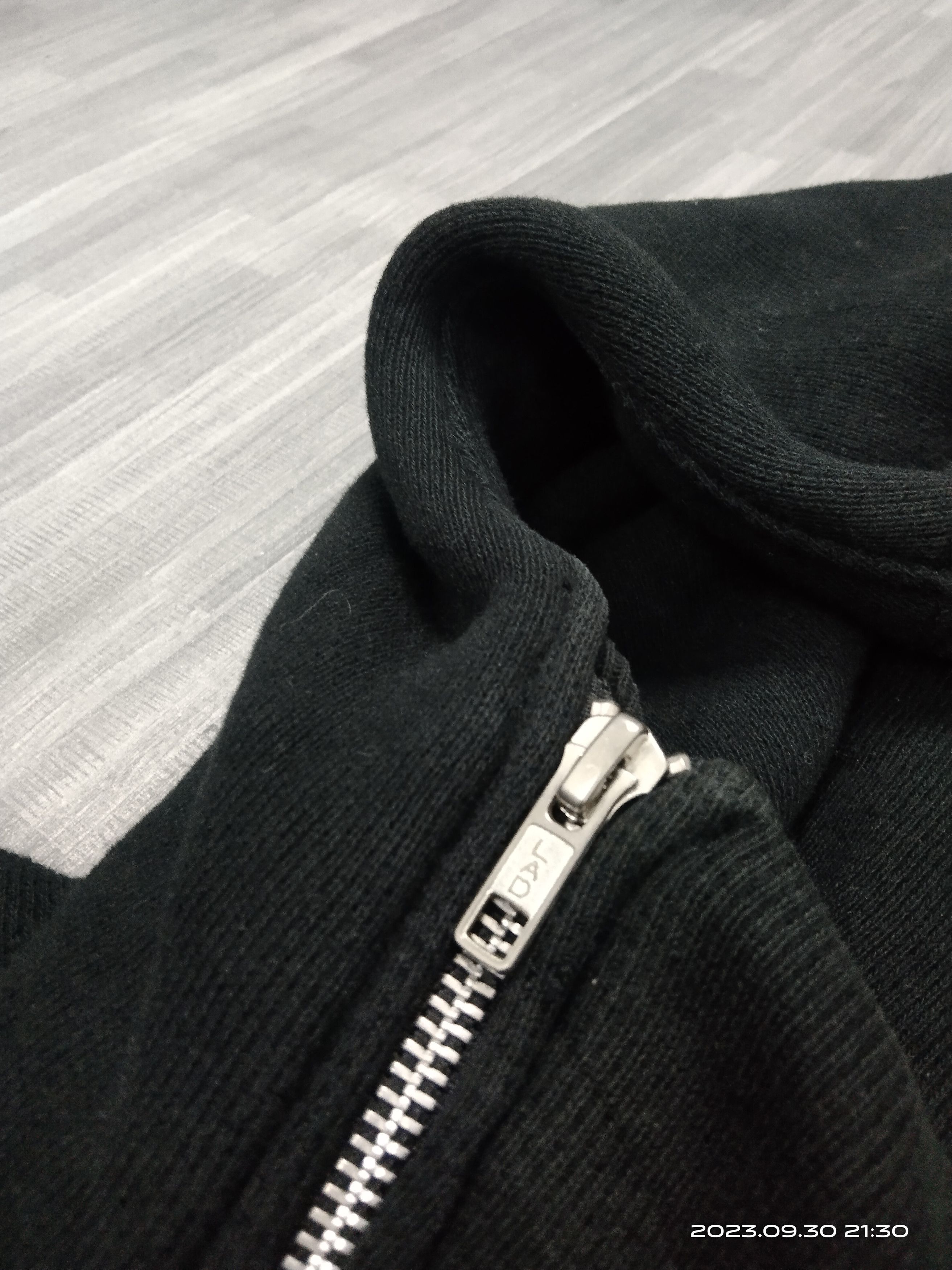 Lad Musician SICK BLACK LAD MUSICIAN ASYMMETRICAL ZIP HOODIE Size US M / EU 48-50 / 2 - 8 Thumbnail