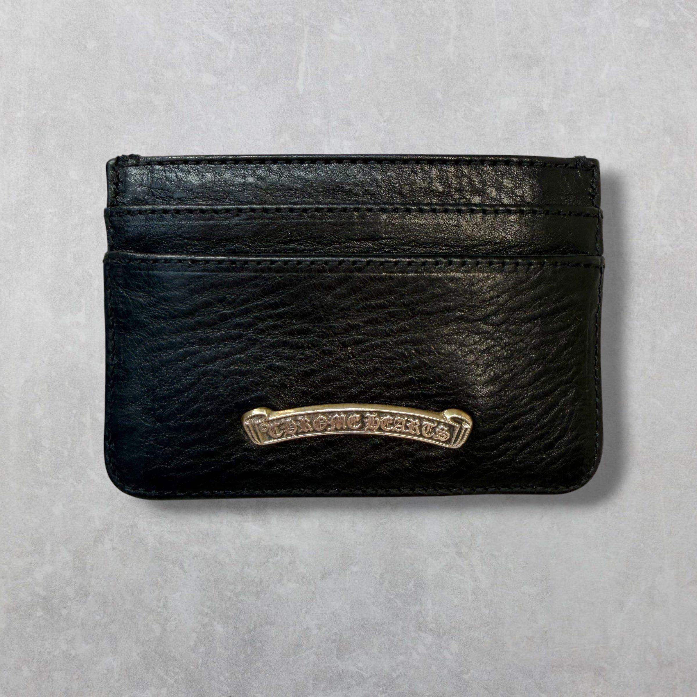 Chrome Hearts Chrome Hearts Scroll Leather Cardholder Size ONE SIZE - 1 Thumbnail
