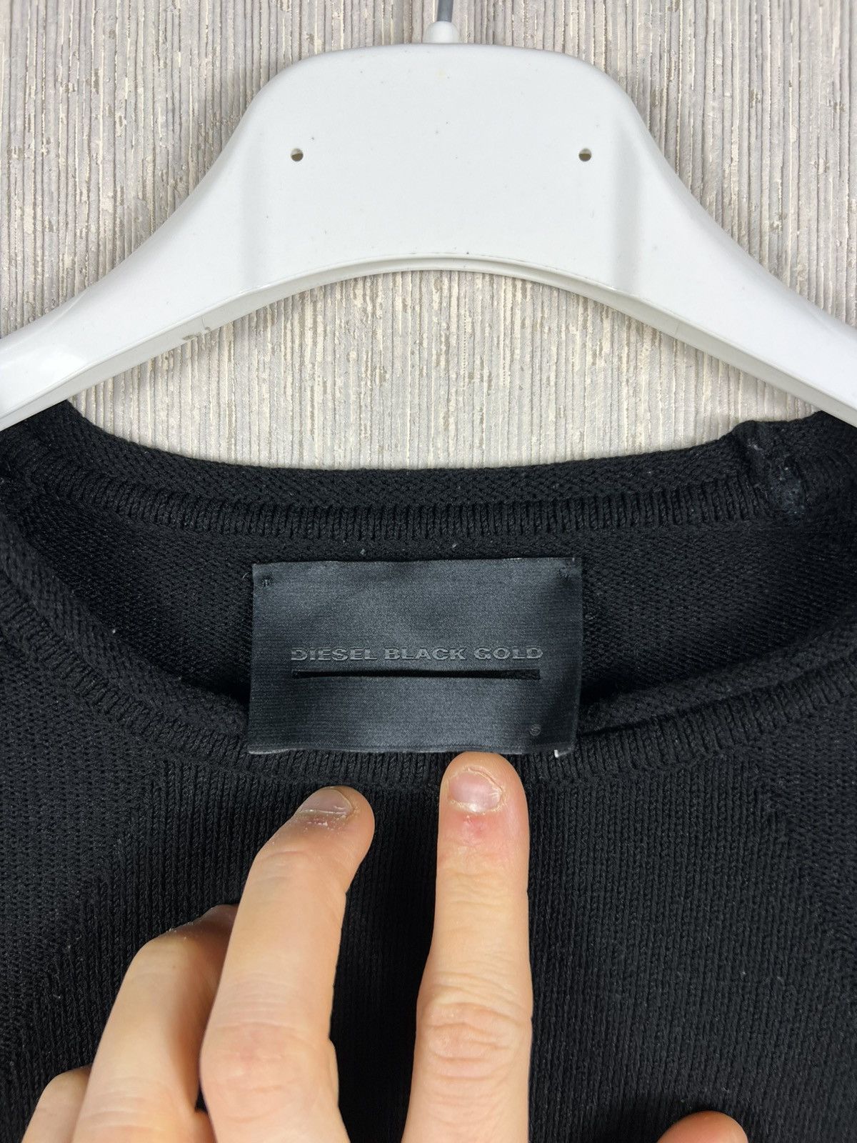 Diesel Black Gold Diesel Black Gold rayon viscose armor ribbed sweater jumper Size US S / EU 44-46 / 1 - 10 Thumbnail