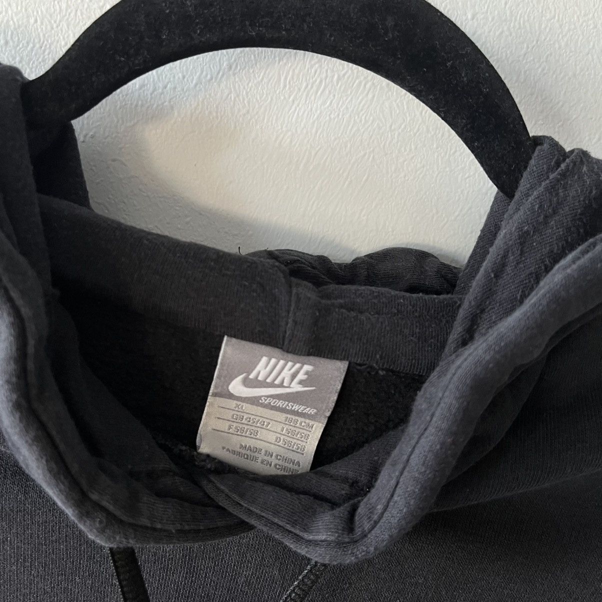 Nike Nike Sportswear “Football” Hoodie Black Streetwear Size XL Size US XL / EU 56 / 4 - 7 Thumbnail