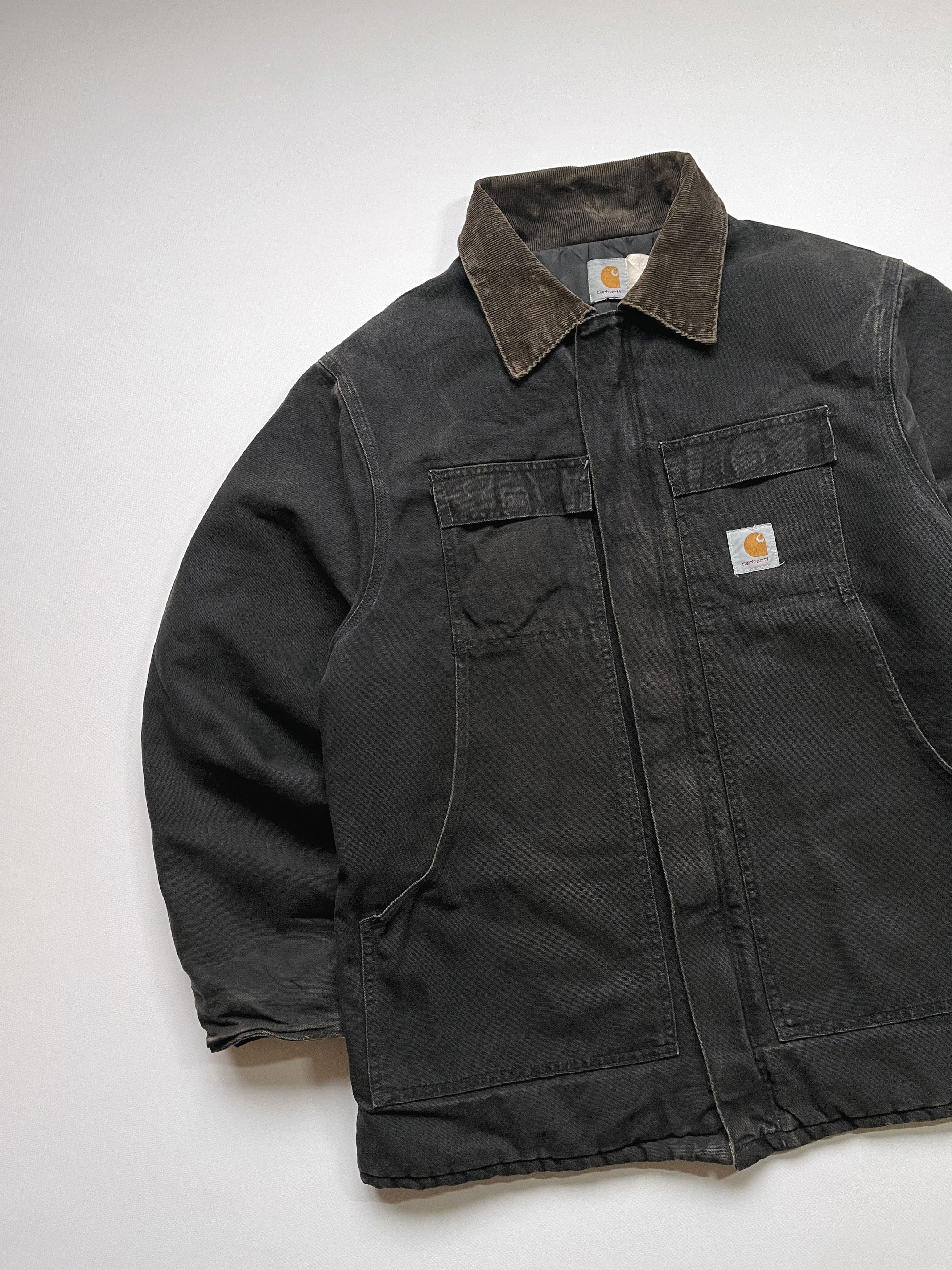 Carhartt Vintage 90s Carhartt C26 Arctic Quilt Lined Jacket Black Size US XL / EU 56 / 4 - 5 Thumbnail