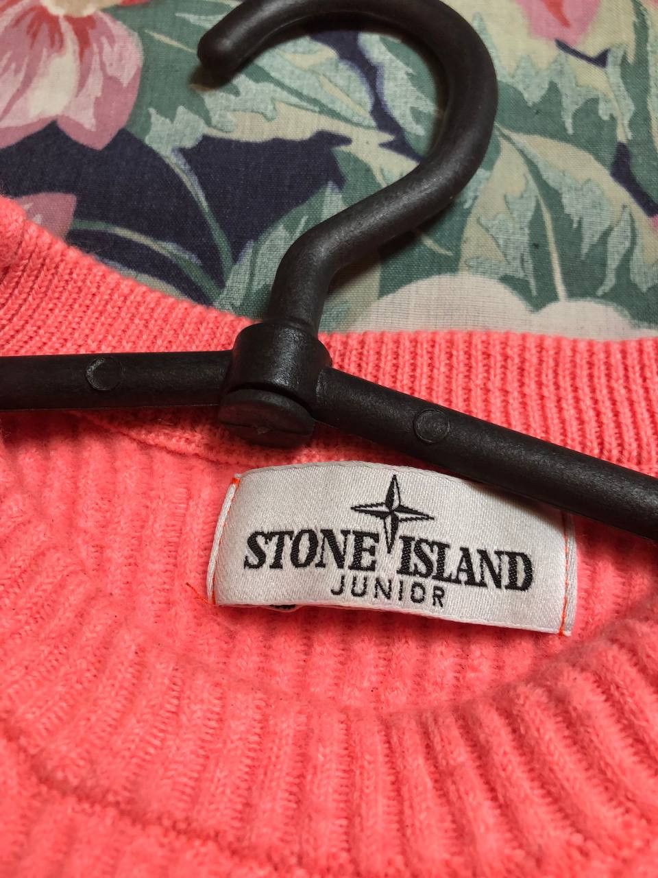 Stone Island Stone Island Pink Hand-Sprayed Knit Jumper Size XS / US 0-2 / IT 36-38 - 2 Thumbnail