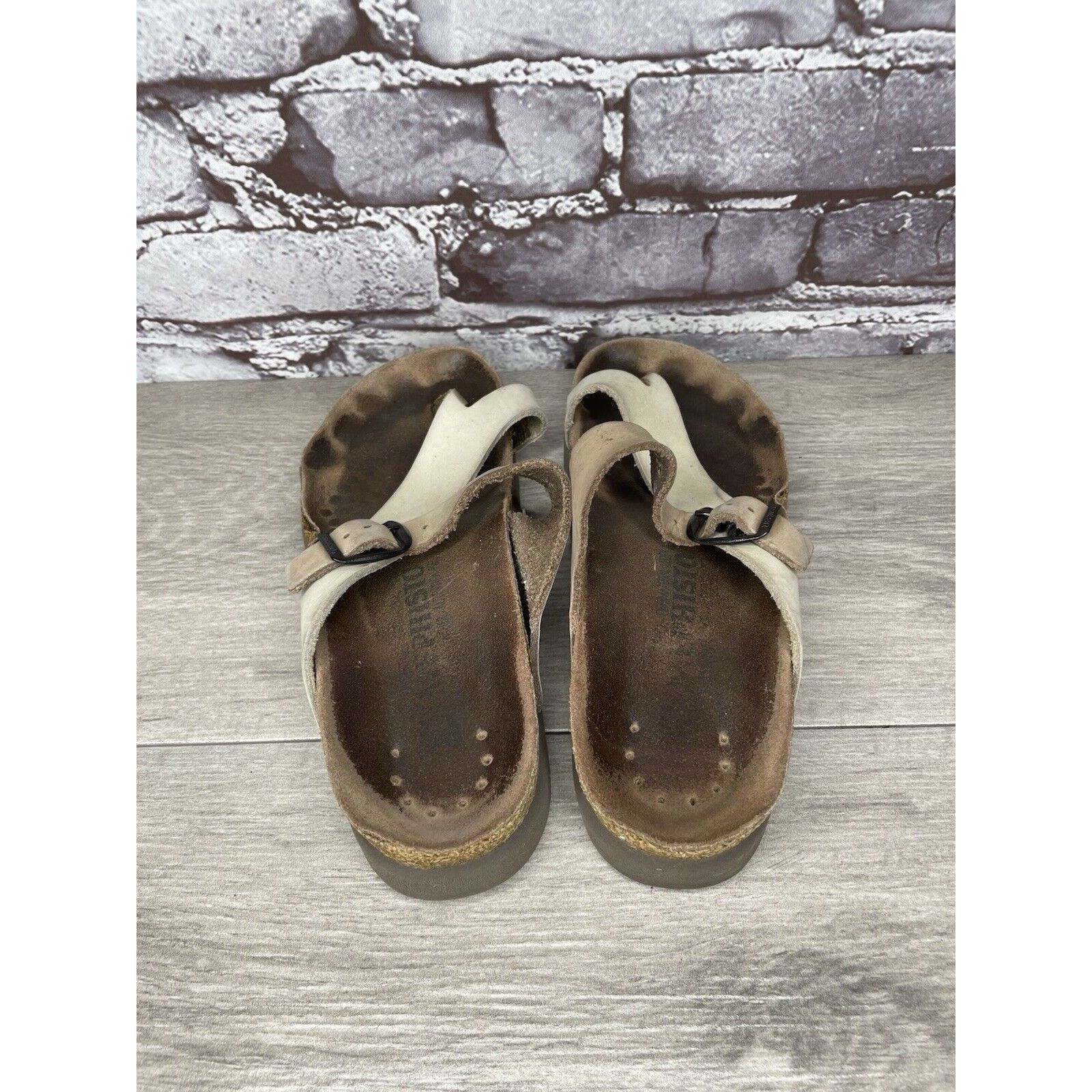 Mephisto Mephisto Helen Beige Nubuck Leather Slides Casual Sandals Wo Size US 6 / IT 36 - 17 Thumbnail