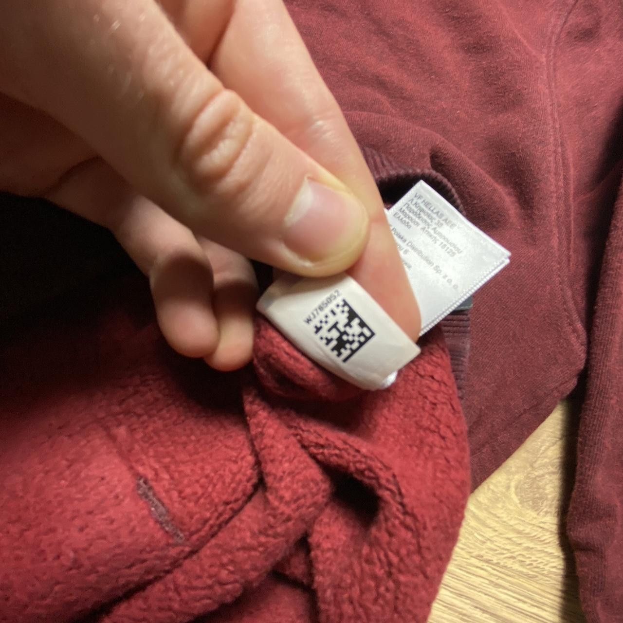 The North Face Vintage The North Face Hoodie Burgundy S Size US S / EU 44-46 / 1 - 5 Thumbnail