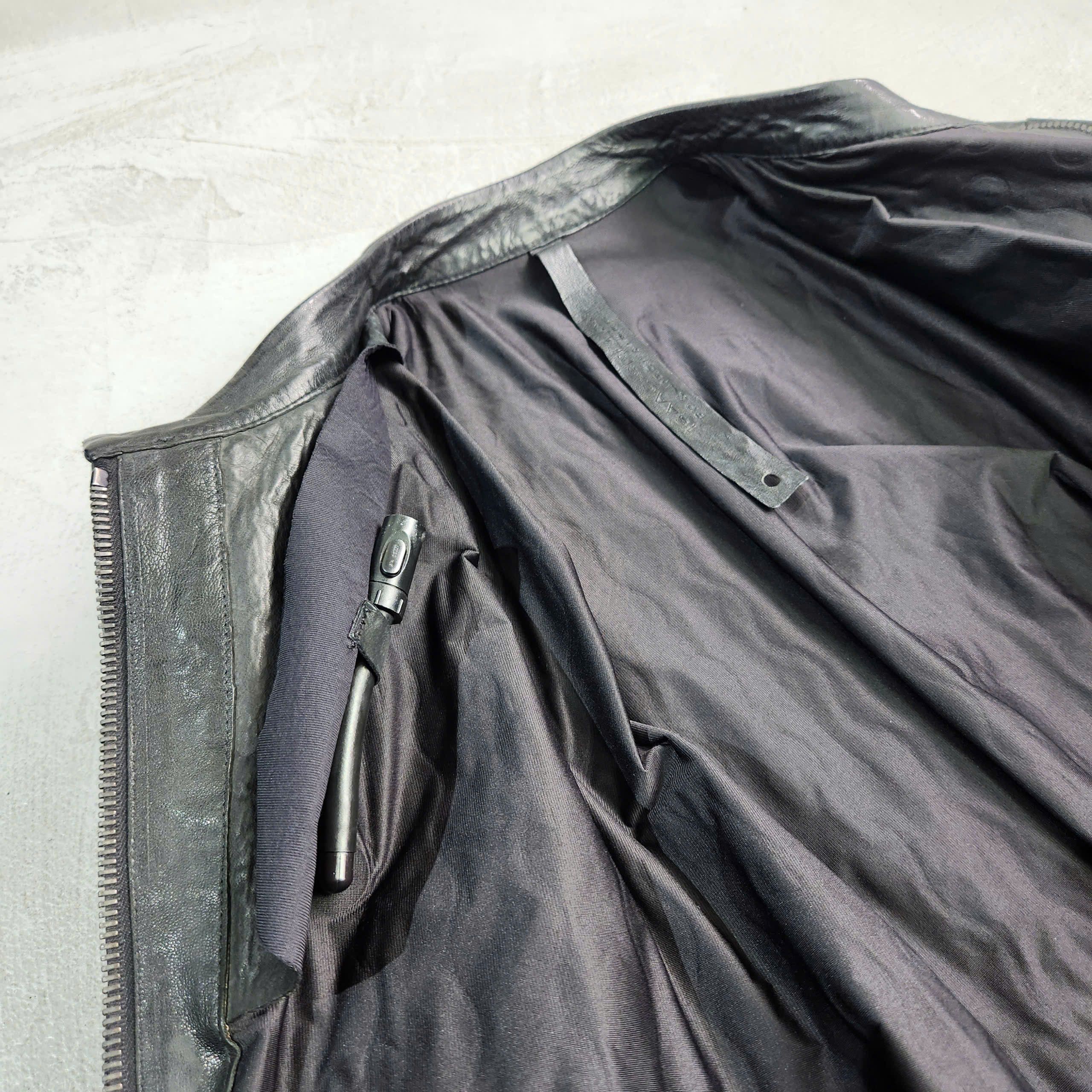 Isaac Sellam Experience Issac Sellam inflatable moto spine lamb leather jacket Size US L / EU 52-54 / 3 - 10 Thumbnail