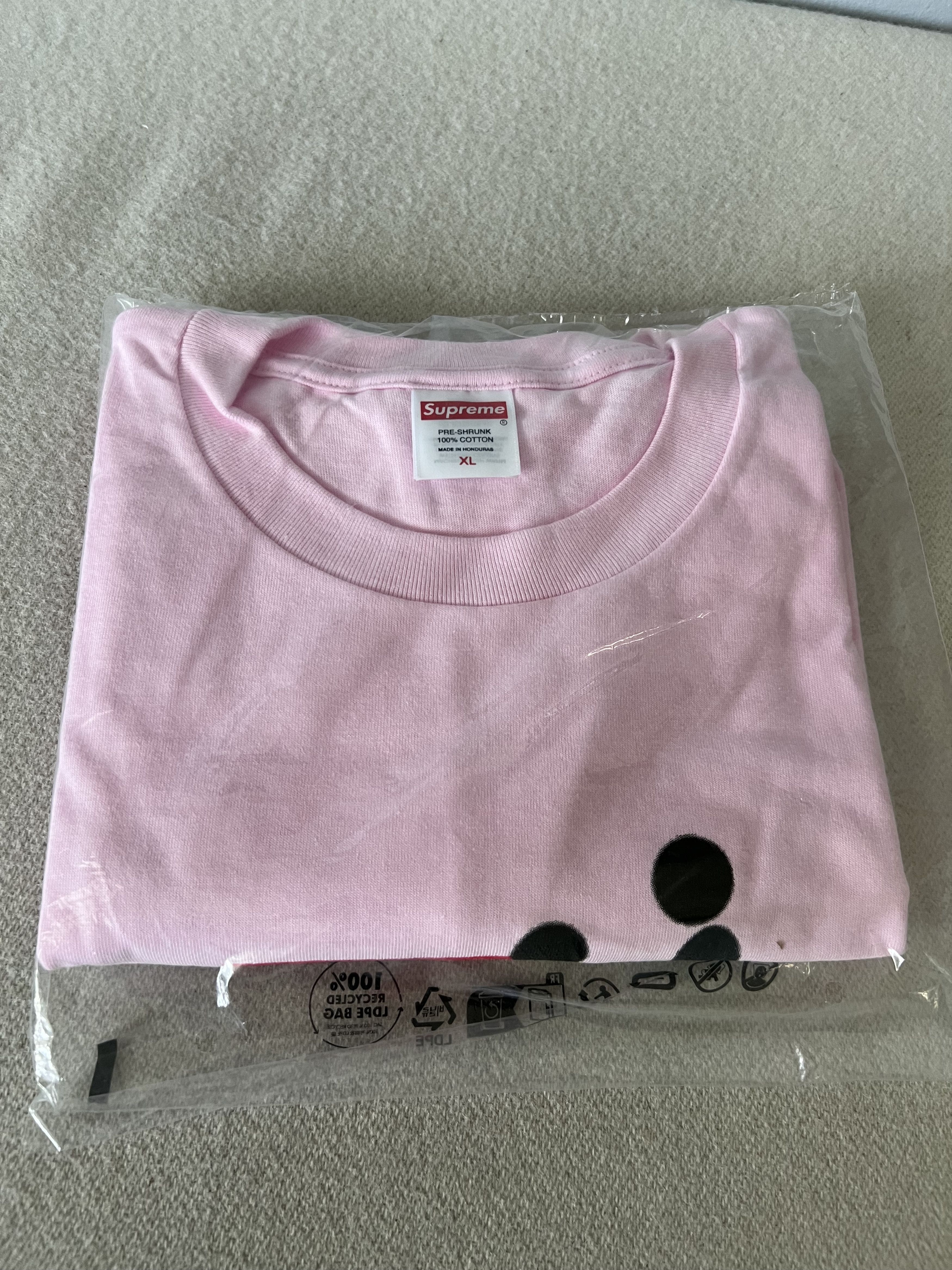 Supreme Supreme Stick Tee in Pink Size US XL / EU 56 / 4 - 2 Thumbnail