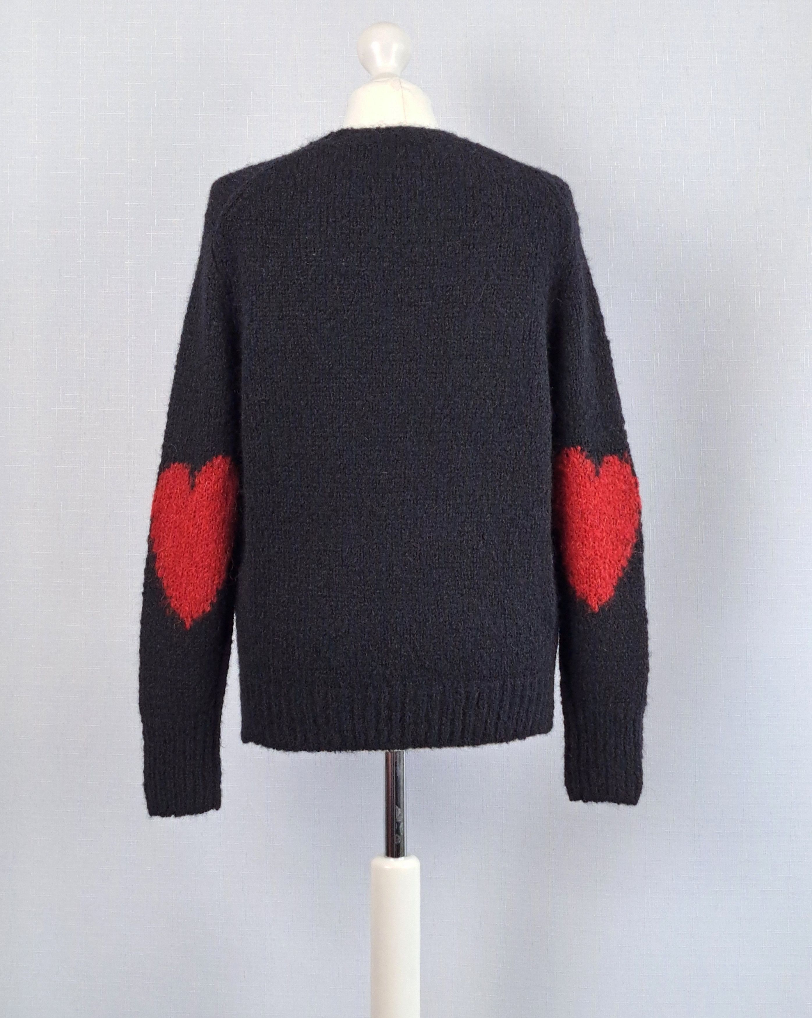 Allsaints AllSaints Luvheart crew neck wool/alpaca jumper. Size XS / US 0-2 / IT 36-38 - 5 Thumbnail