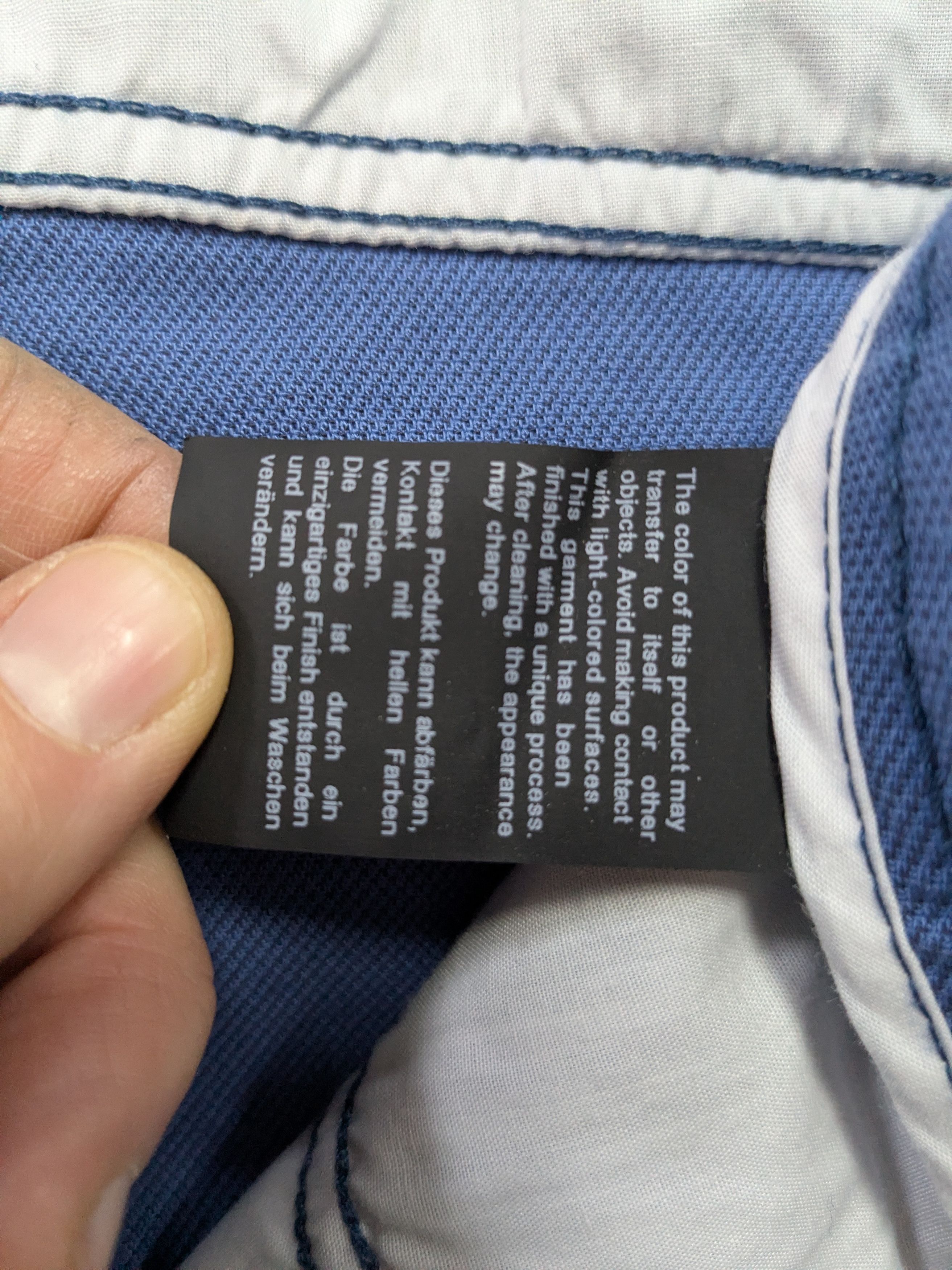Hugo Boss Hugo Boss Slim Fit Stretch Pants – Blue, Size 40/34 Size US 40 / EU 56 - 5 Thumbnail