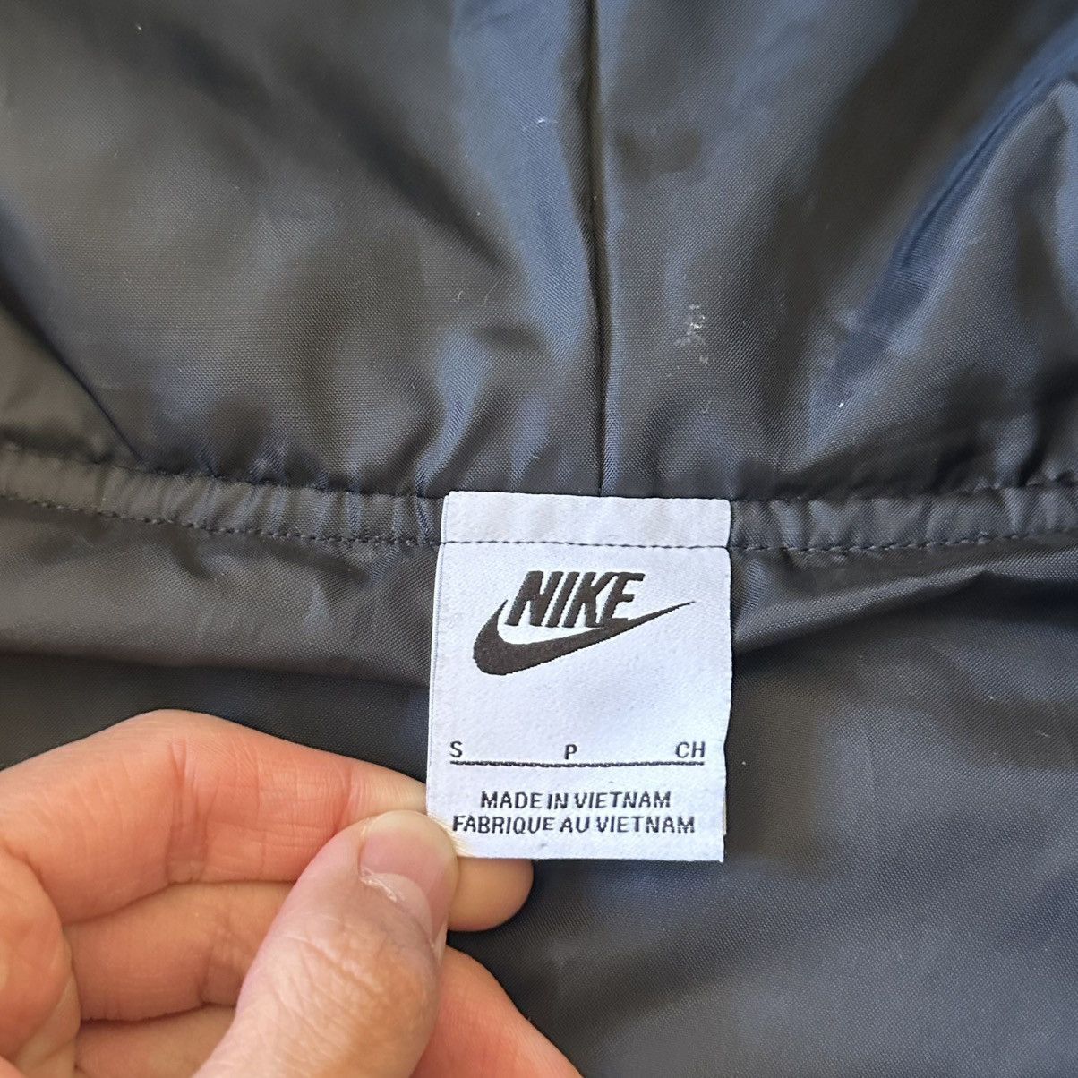 Nike Nike Big Logo Sherpa Fleece Zip Up Hooded Sweatshirt Size S / US 4 / IT 40 - 6 Thumbnail