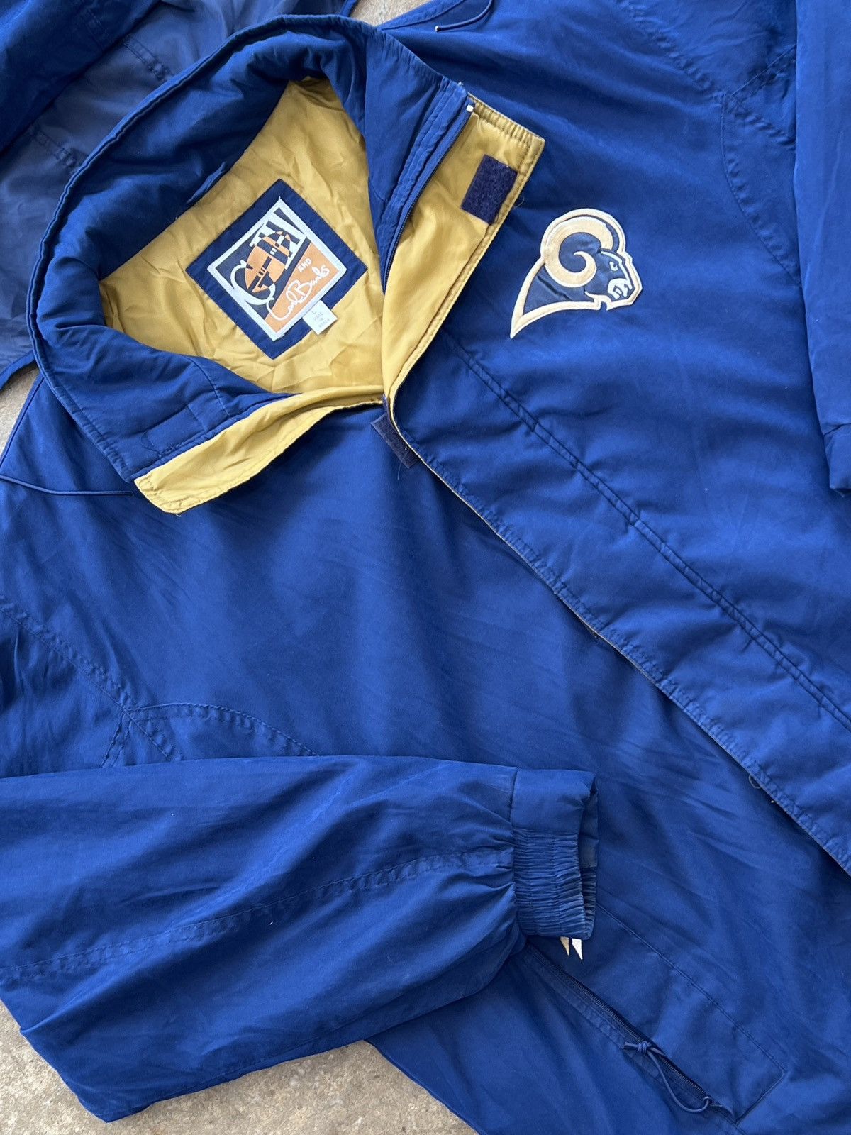 NFL Vintage 90s Y2K G-III Carl Banks St. Louis Rams Jacket Large Size US L / EU 52-54 / 3 - 1 Thumbnail
