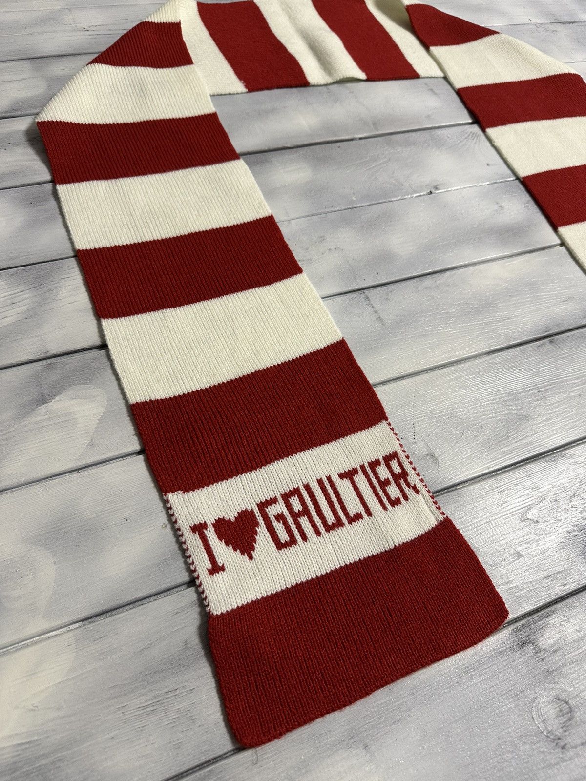 Jean Paul Gaultier Rare Scarves Jean Paul Gaultier Luxury Avant-Garde Christmas Size ONE SIZE - 2 Thumbnail