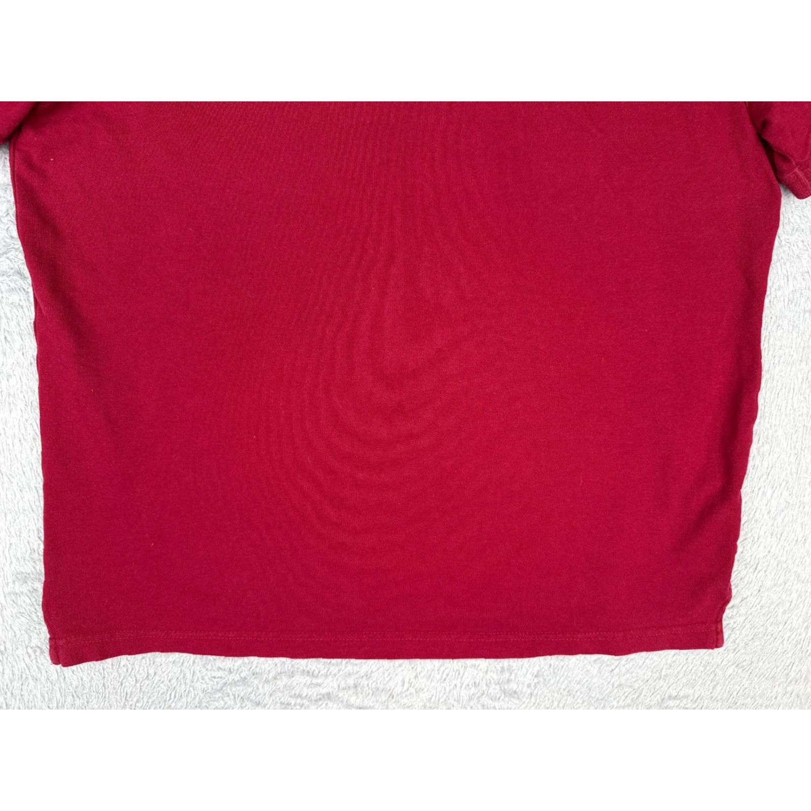 Tommy Hilfiger Tommy Hilfiger Shirt Men Extra Large Red Cotton Stretch Polo Golfer Mens Size US XL / EU 56 / 4 - 5 Thumbnail