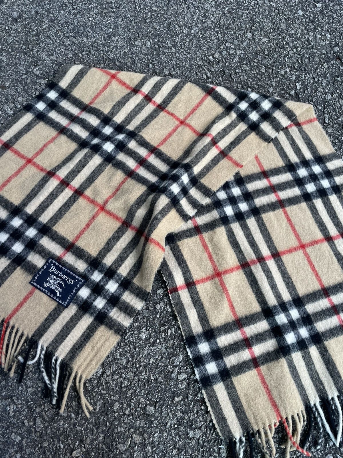 Burberry Vtg Burberrys Scarf/Muffler Size ONE SIZE - 3 Thumbnail
