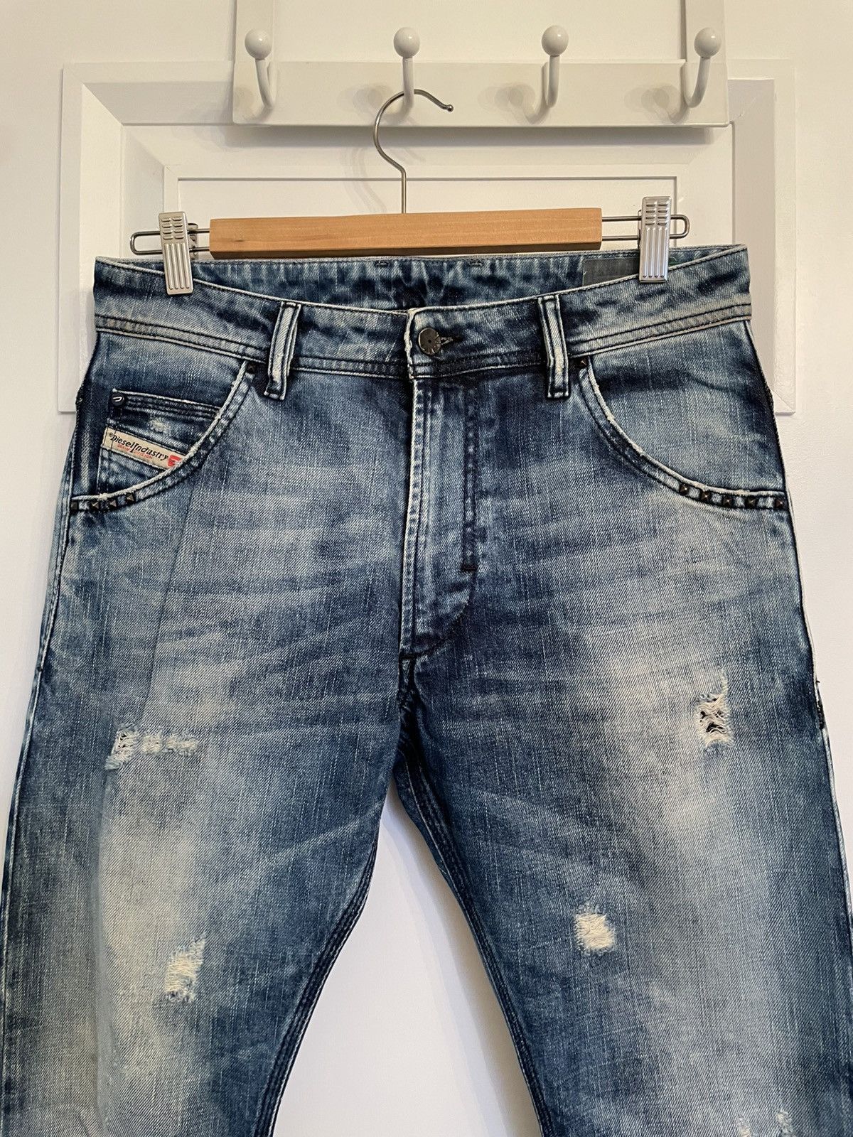 Diesel Diesel Blue Eyecons 2010/2 Edition Jeans Size US 28 / EU 44 - 3 Thumbnail