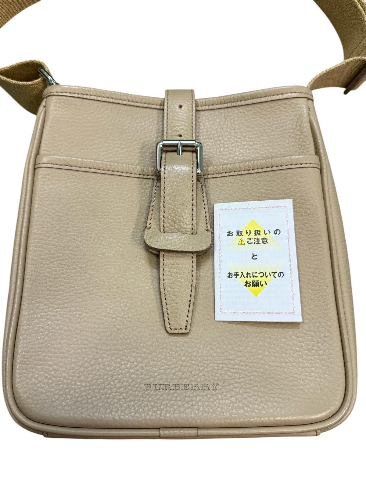 Burberry AUTHENTIC BURBERRY LEATHER SHOULDER/CROSSBODY BAG Size ONE SIZE - 17 Thumbnail