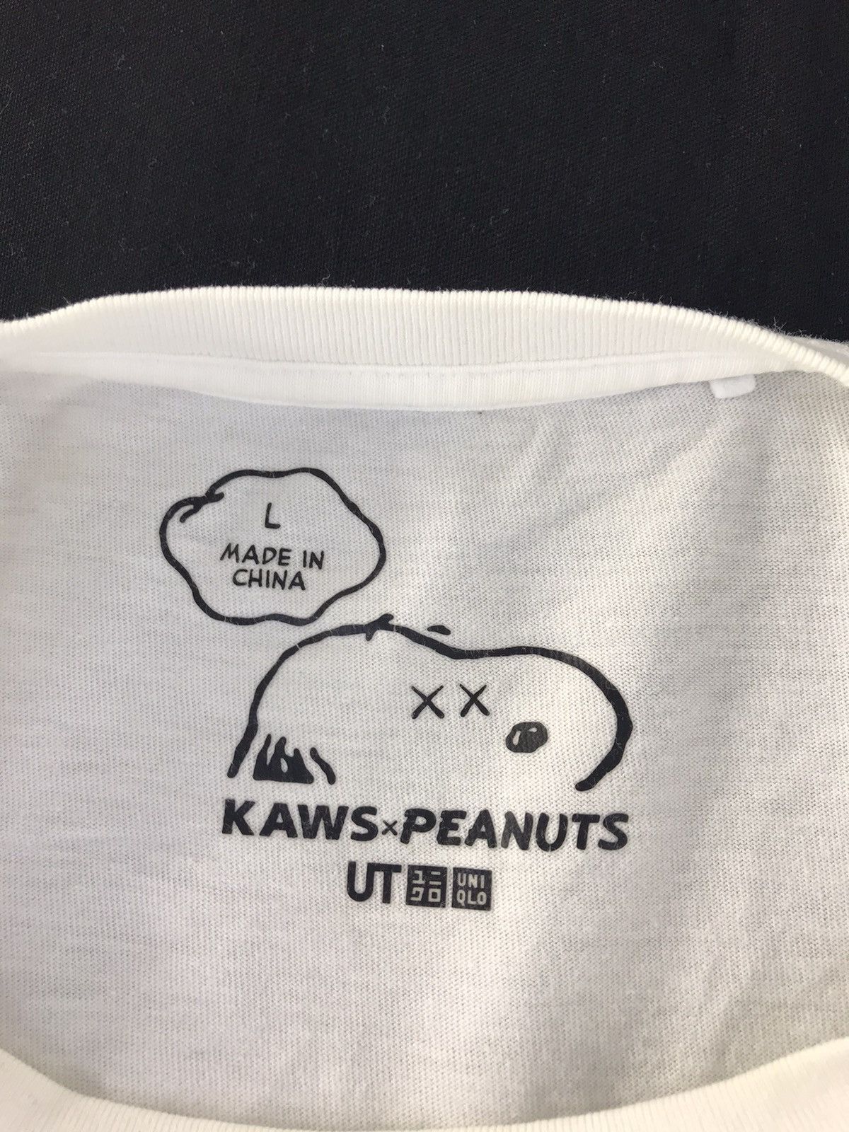 Kaws × Peanuts Kaws X Peanuts Joe Snoopy Big Printed Crewneck Tee Size US L / EU 52-54 / 3 - 7 Thumbnail