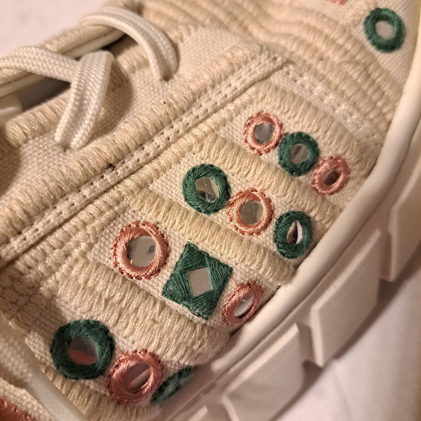 Free People Free People Catch Me If You Can Crochet Sneakers US Sz 10 Size US 7.5 / IT 37.5 - 5 Thumbnail