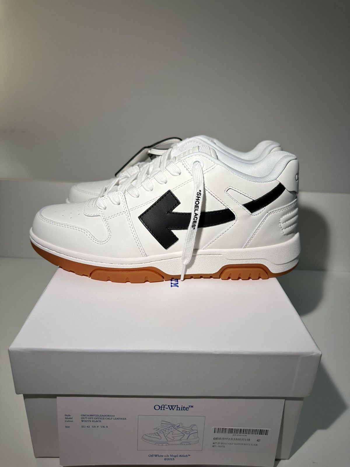 Off-White Off-White out off office gum Size US 9 / EU 42 - 4 Thumbnail