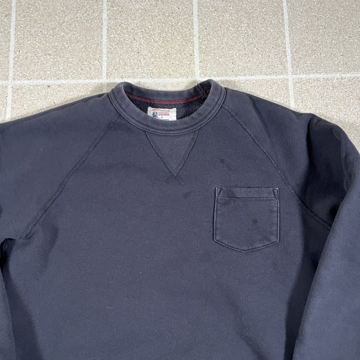 Champion × Todd Snyder Todd Snyder Champion Men S Blue Pocket Sweatshirt Raglan Size US S / EU 44-46 / 1 - 2 Thumbnail
