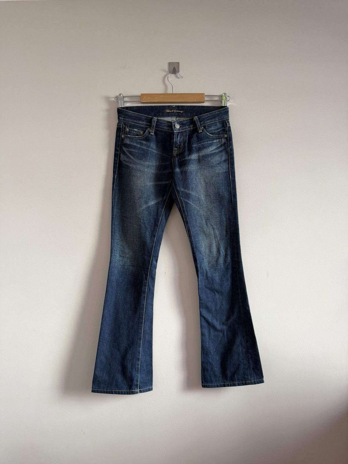 MOUSSY Black by Moussy Japanese Bootcut Denim Jeans Size 24" / US 00 / IT 34 - 1 Thumbnail