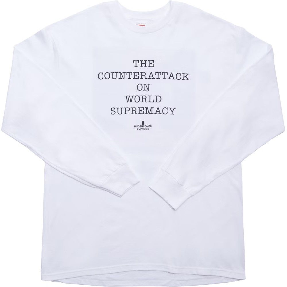 Supreme × Undercover Supreme UNDERCOVER Public Enemy Counterattack L/S Tee Size US M / EU 48-50 / 2 - 5 Thumbnail