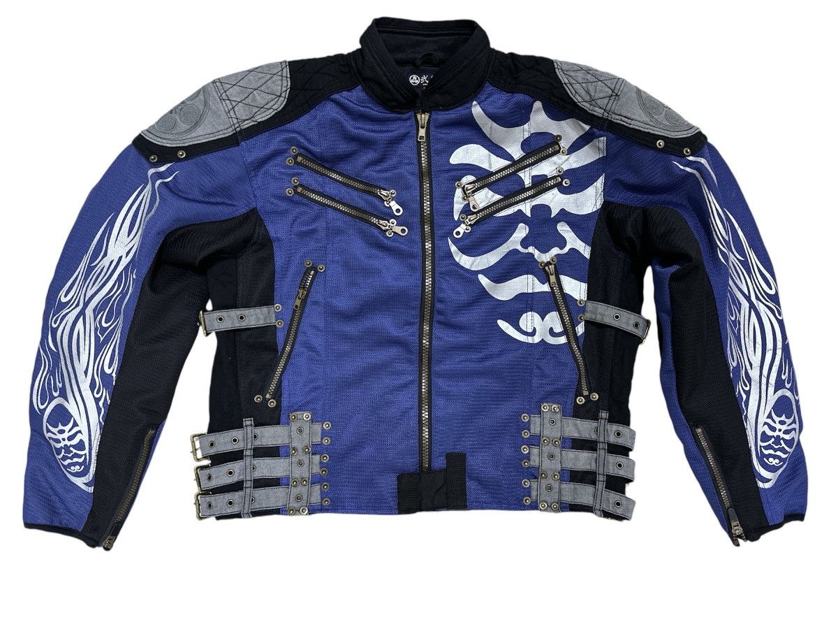 Japanese Brand Rare Japanese Tradition Motocycle Biker Jacket Cafer Racer Size US L / EU 52-54 / 3 - 3 Thumbnail