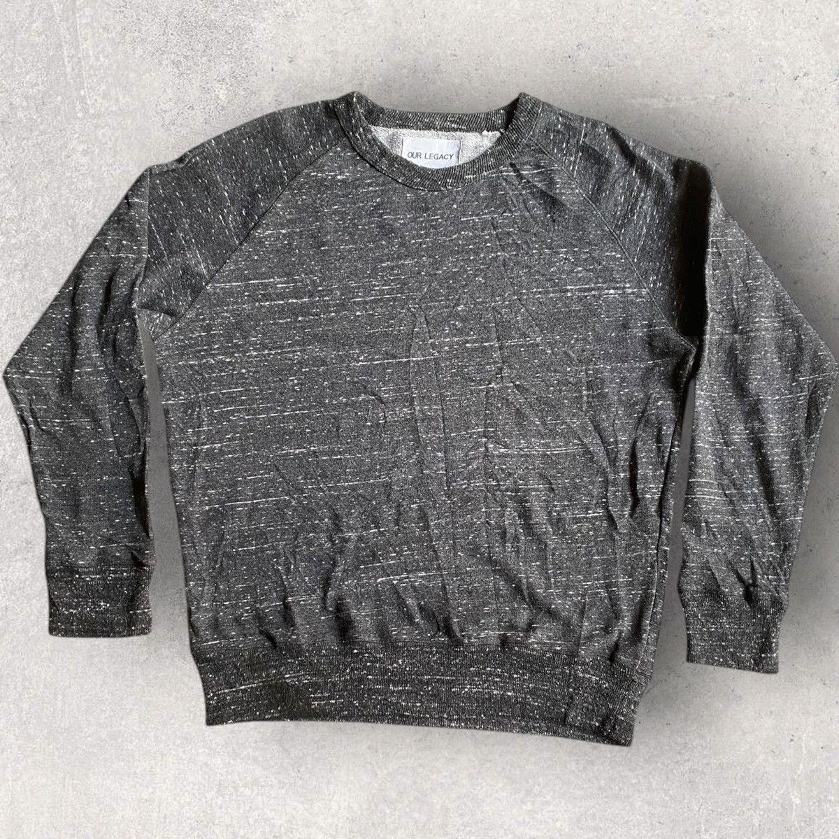 Our Legacy Our Legacy Grey Bucle Sweater Size US L / EU 52-54 / 3 - 1 Thumbnail